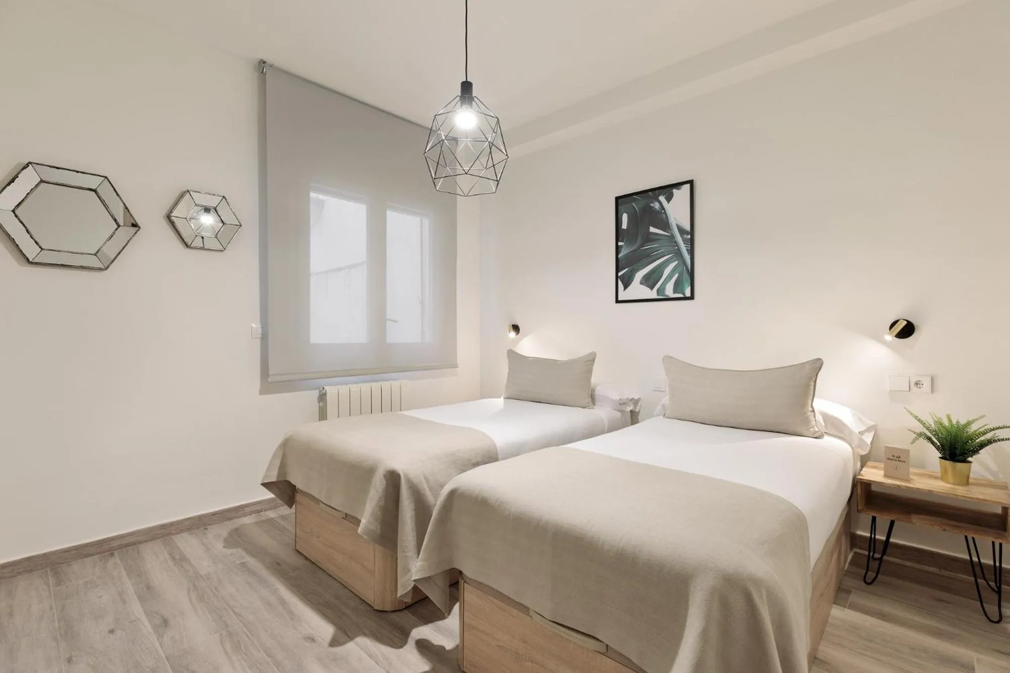 Bed in Sitges Group Blue&White