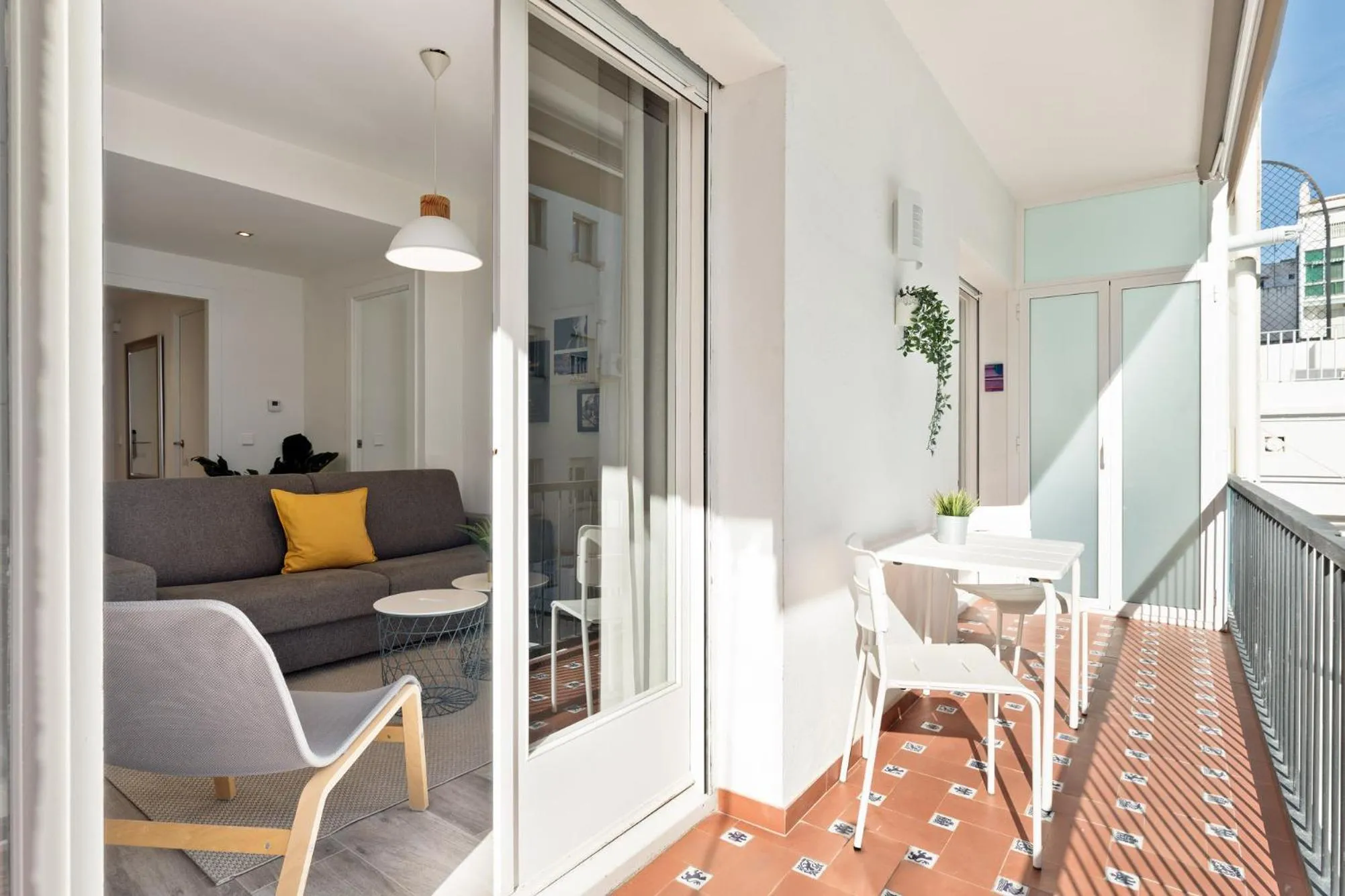 View (from property/room) in Sitges Group Blue&White