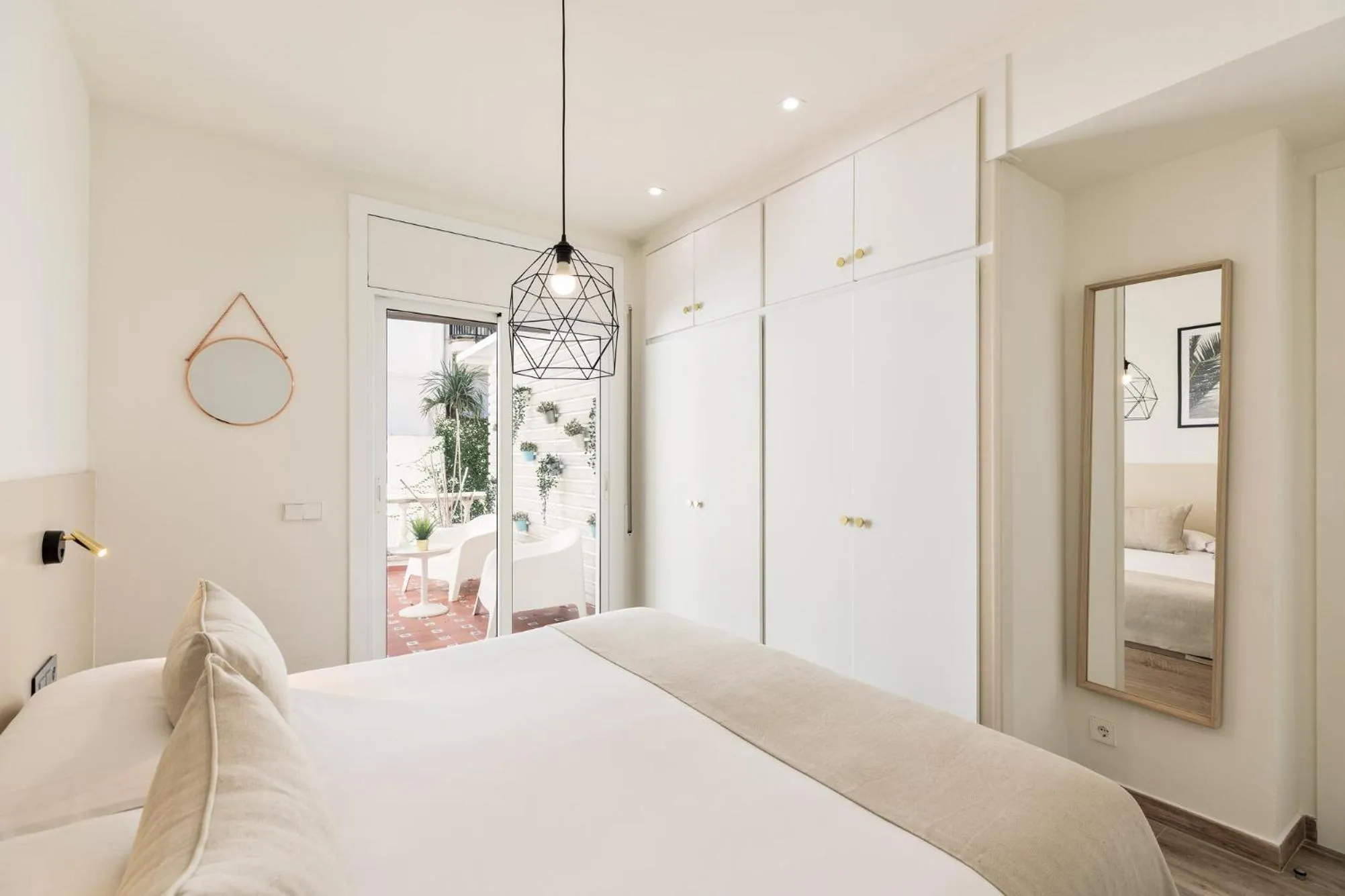 Bed in Sitges Group Blue&White