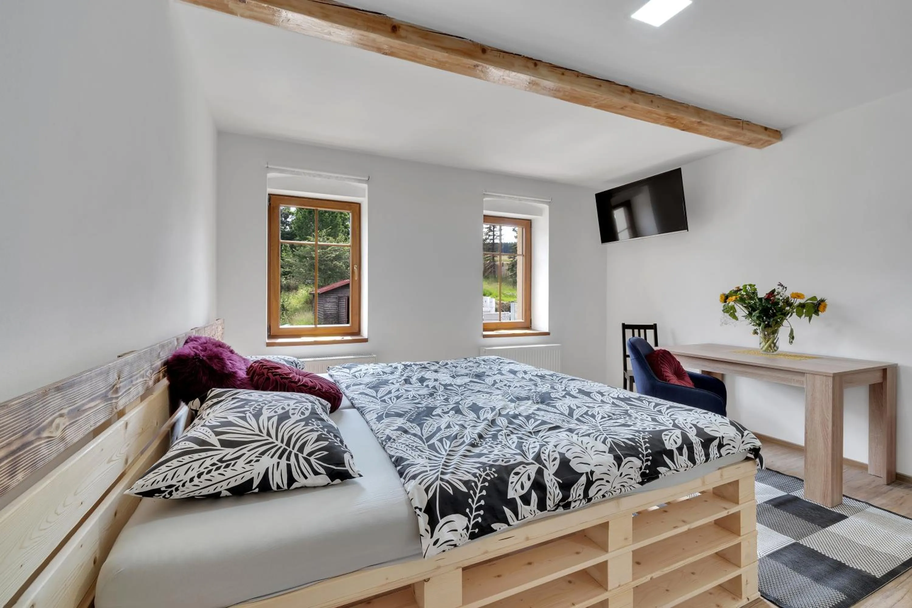 Bed in Joy Aparthotel Keilberg