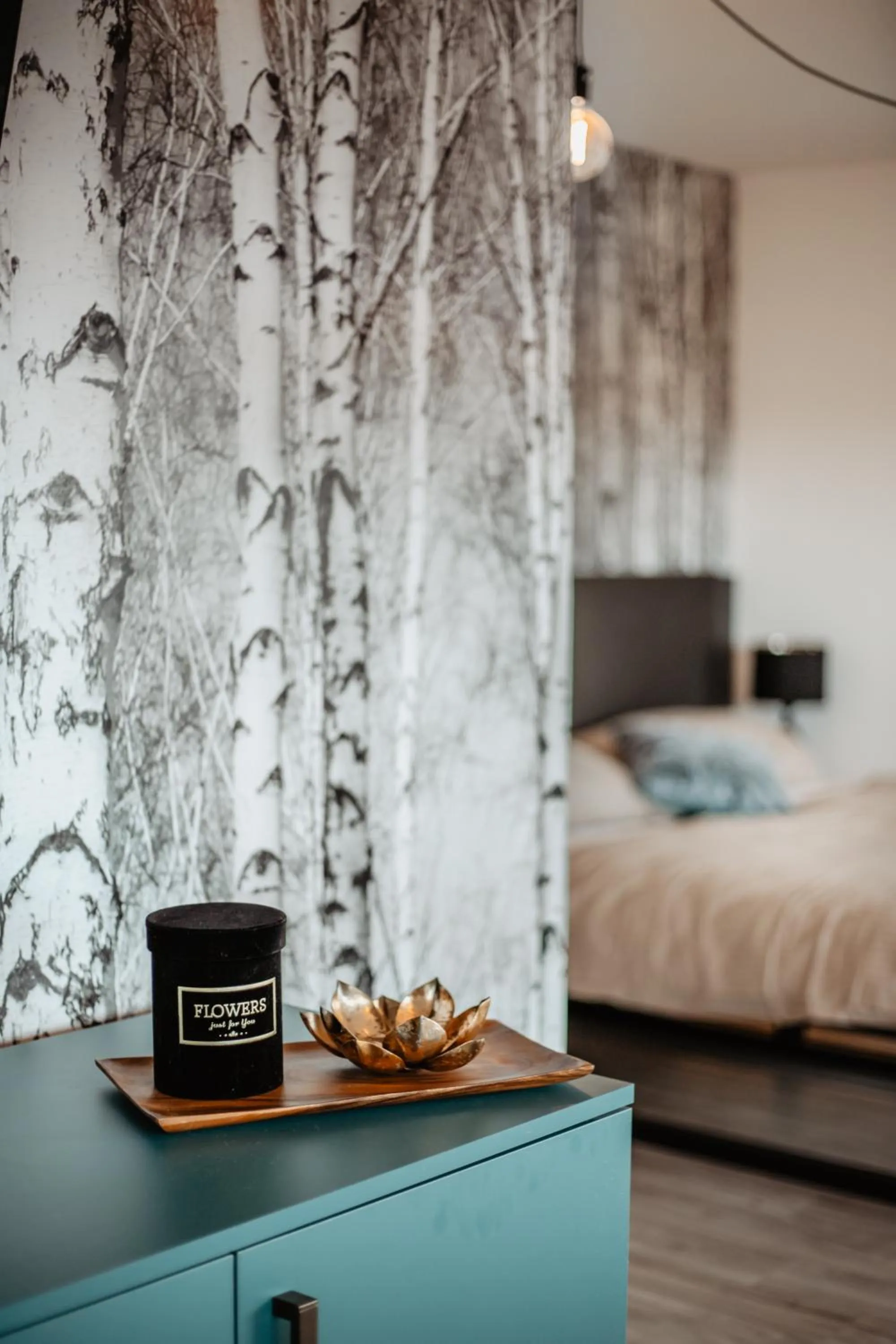 Bed in Joy Aparthotel Keilberg