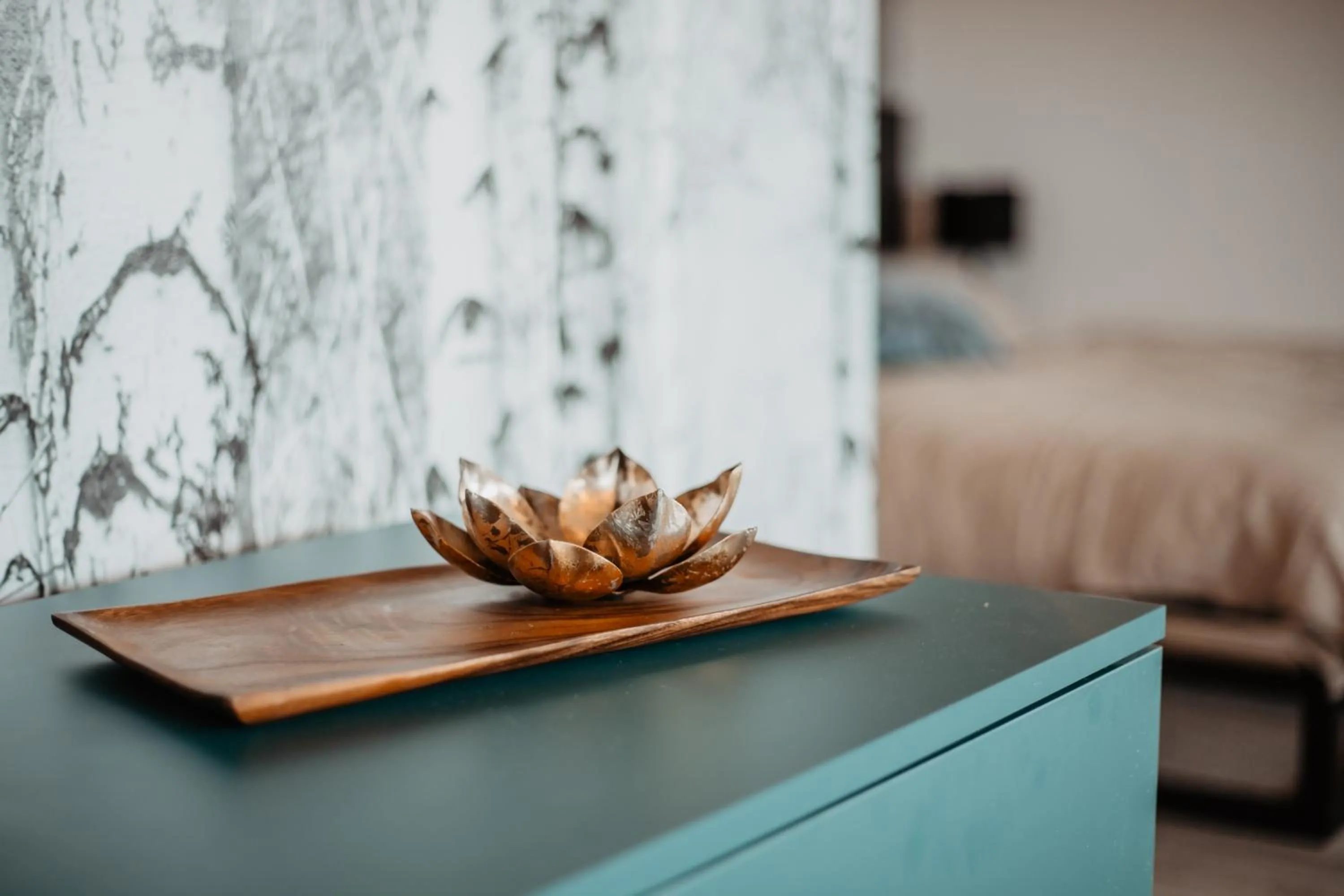 Bed in Joy Aparthotel Keilberg