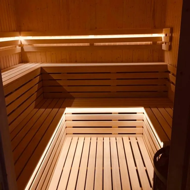 Sauna in Joy Aparthotel Keilberg