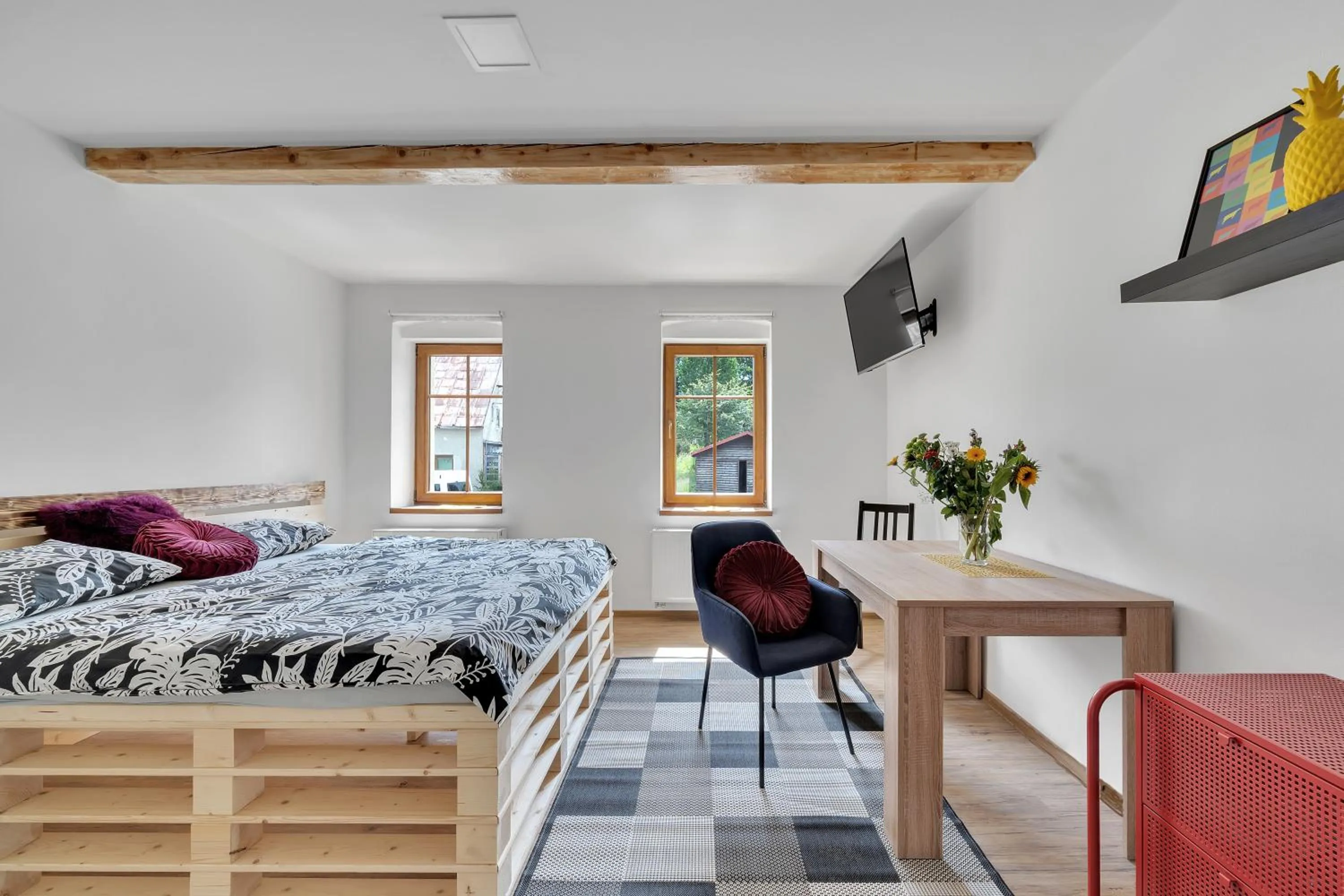 Bed in Joy Aparthotel Keilberg