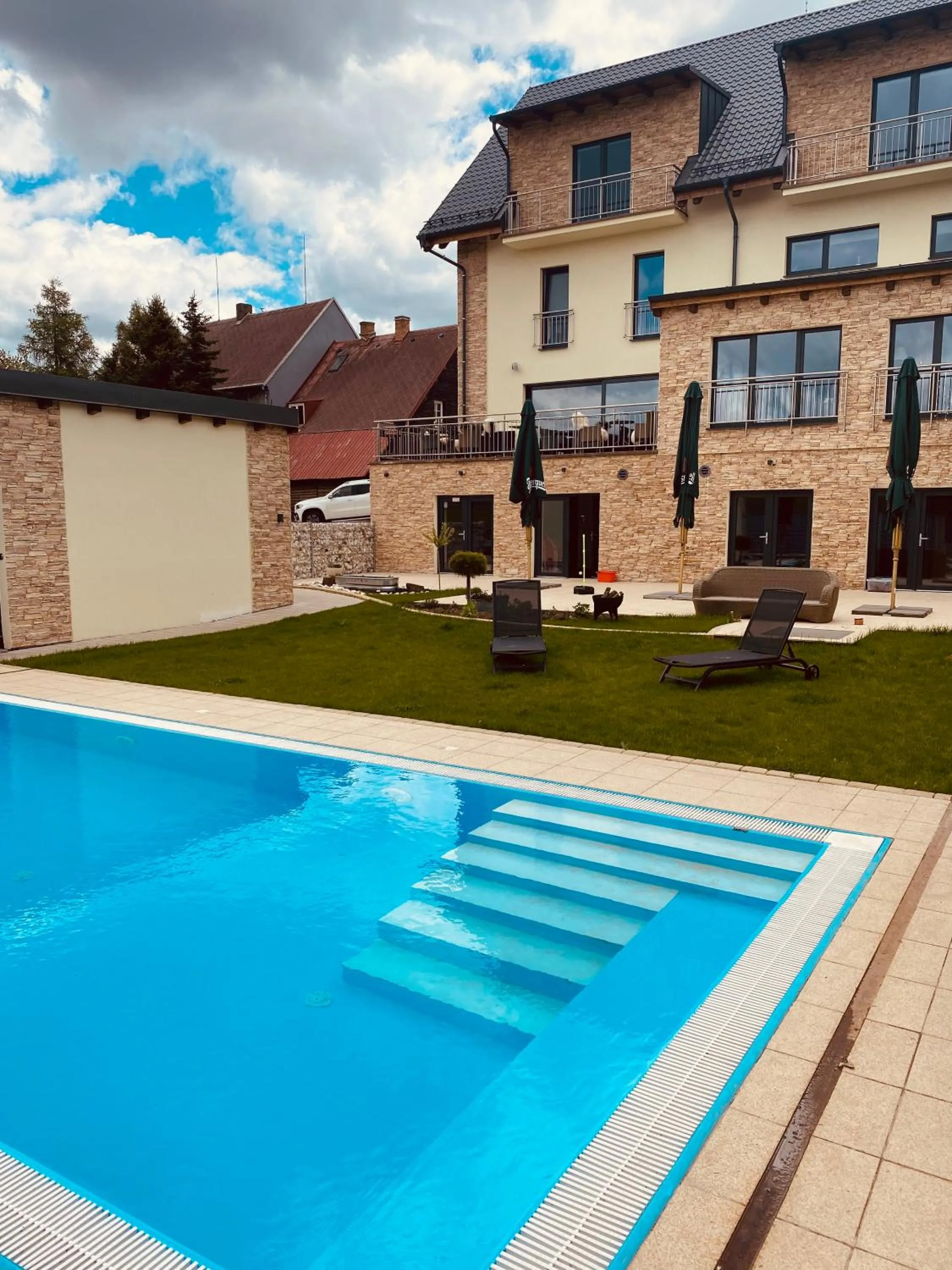Swimming pool in Joy Aparthotel Keilberg
