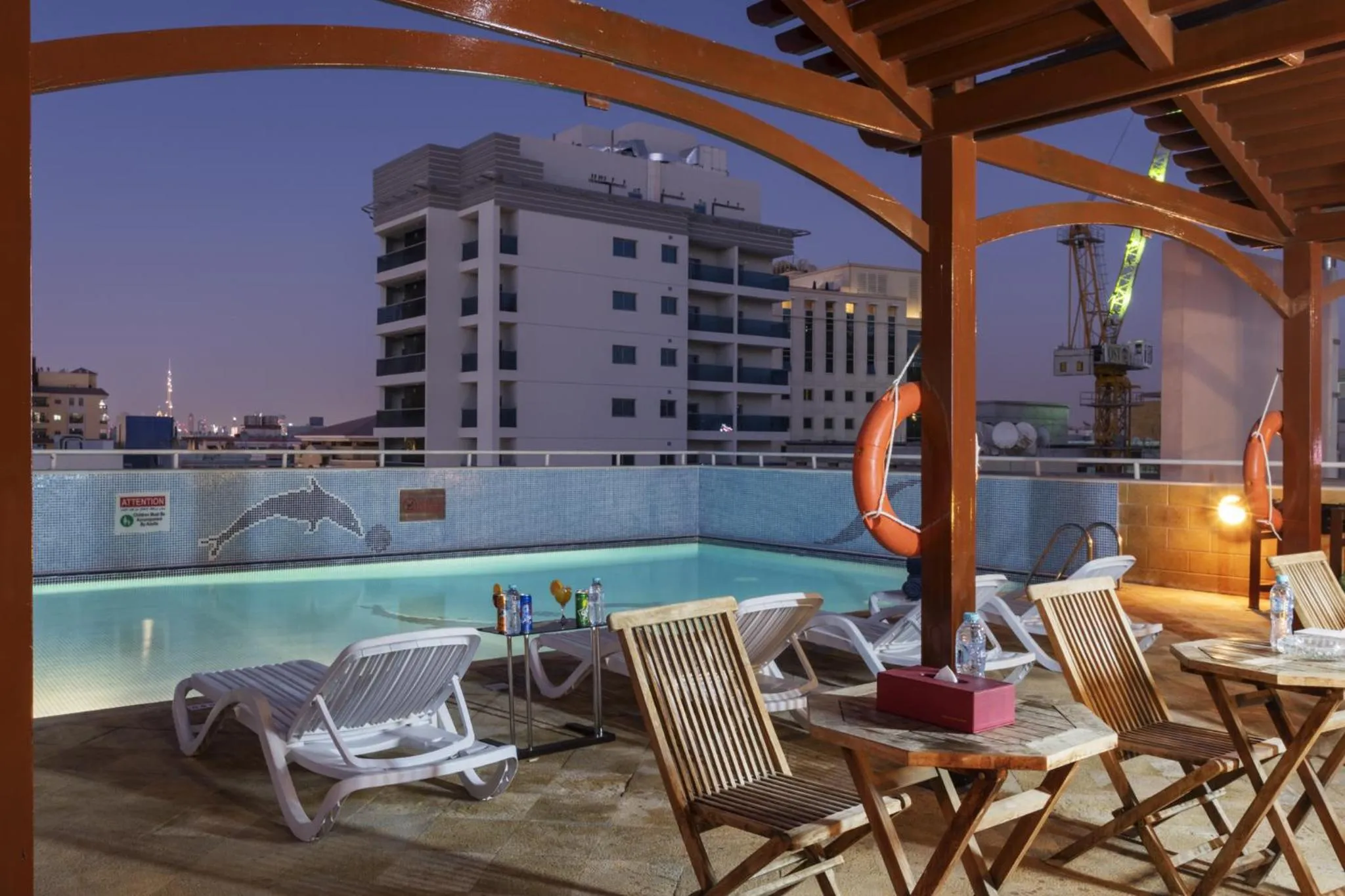Swimming pool in La Villa Najd Hotel Apartments