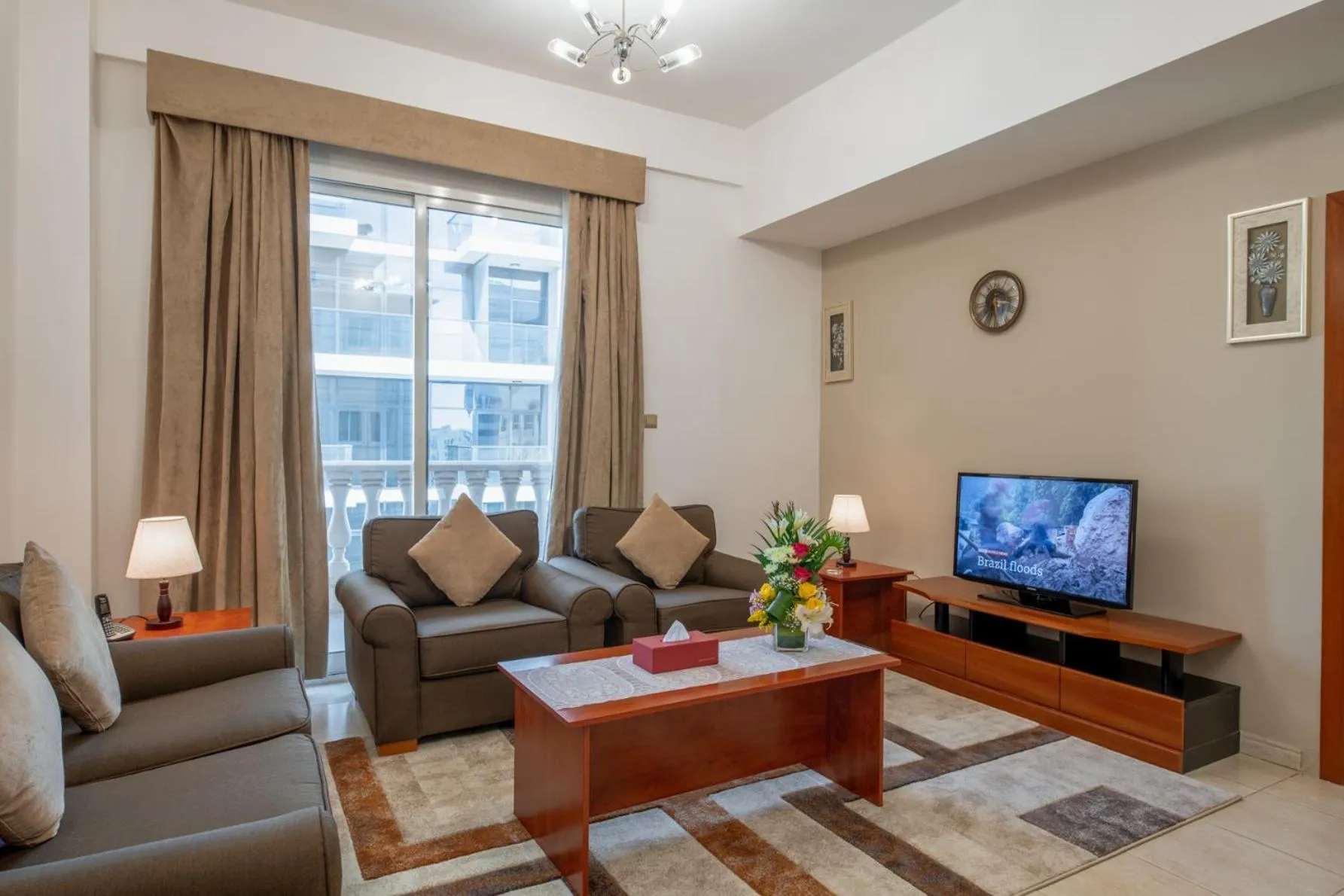 Living room in La Villa Najd Hotel Apartments