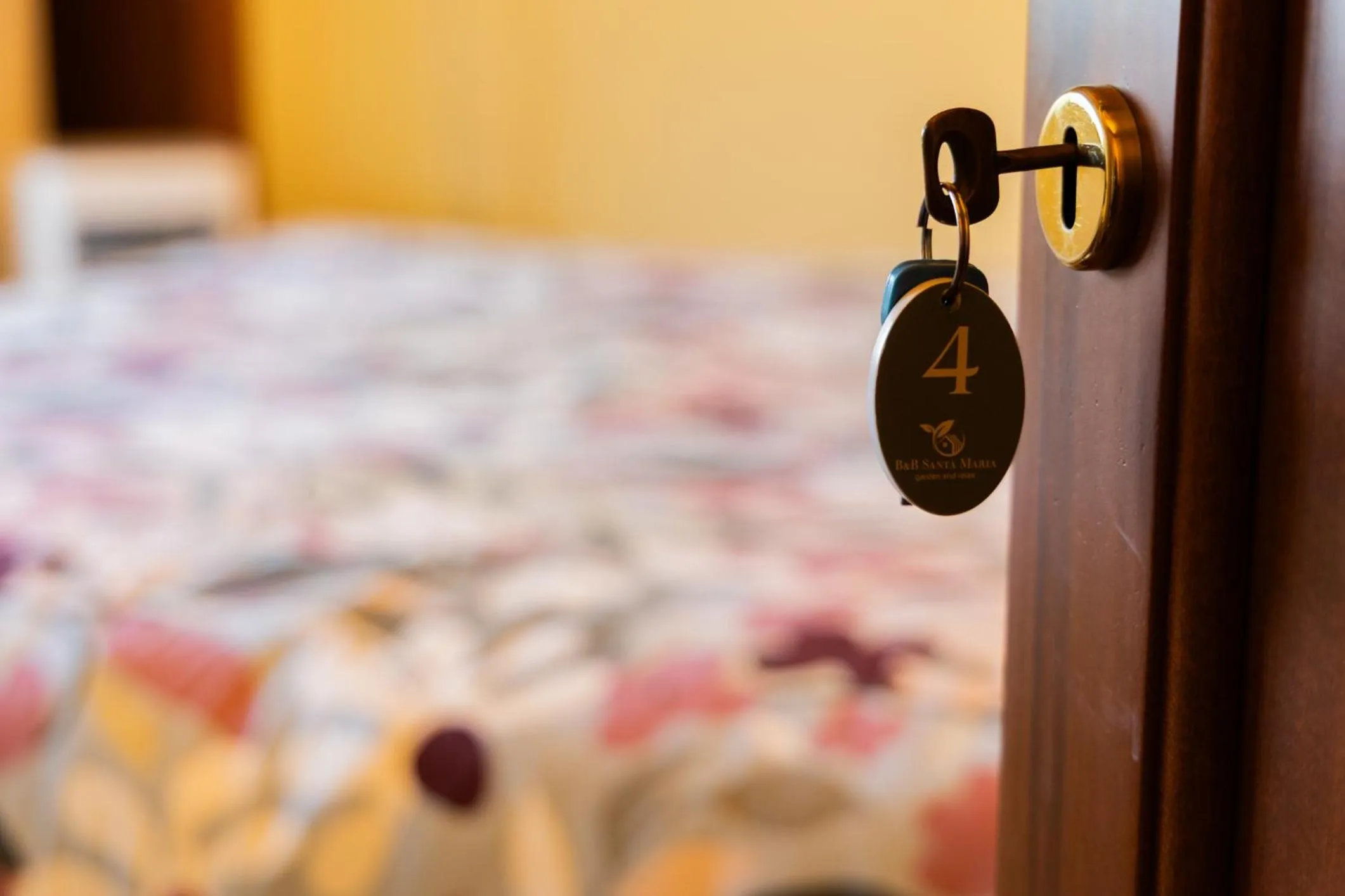Bedroom, Bed in Santa Maria Apartments