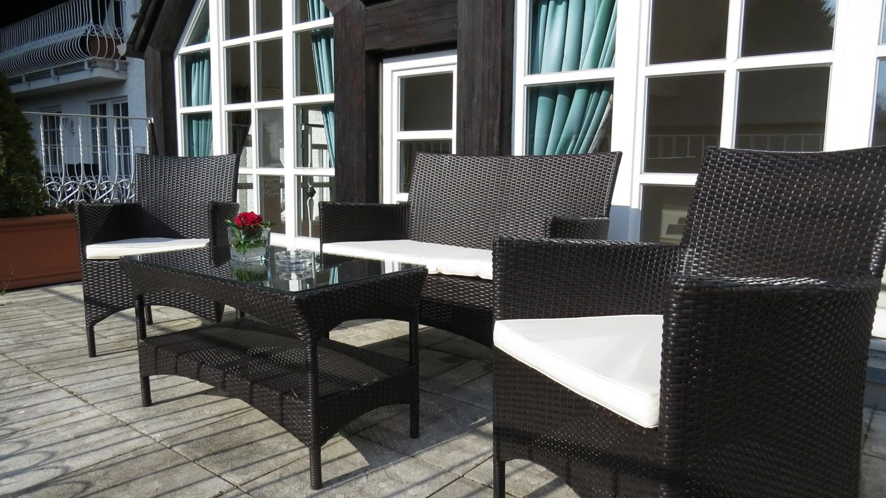 Balcony/Terrace in Park Hotel am Schloss