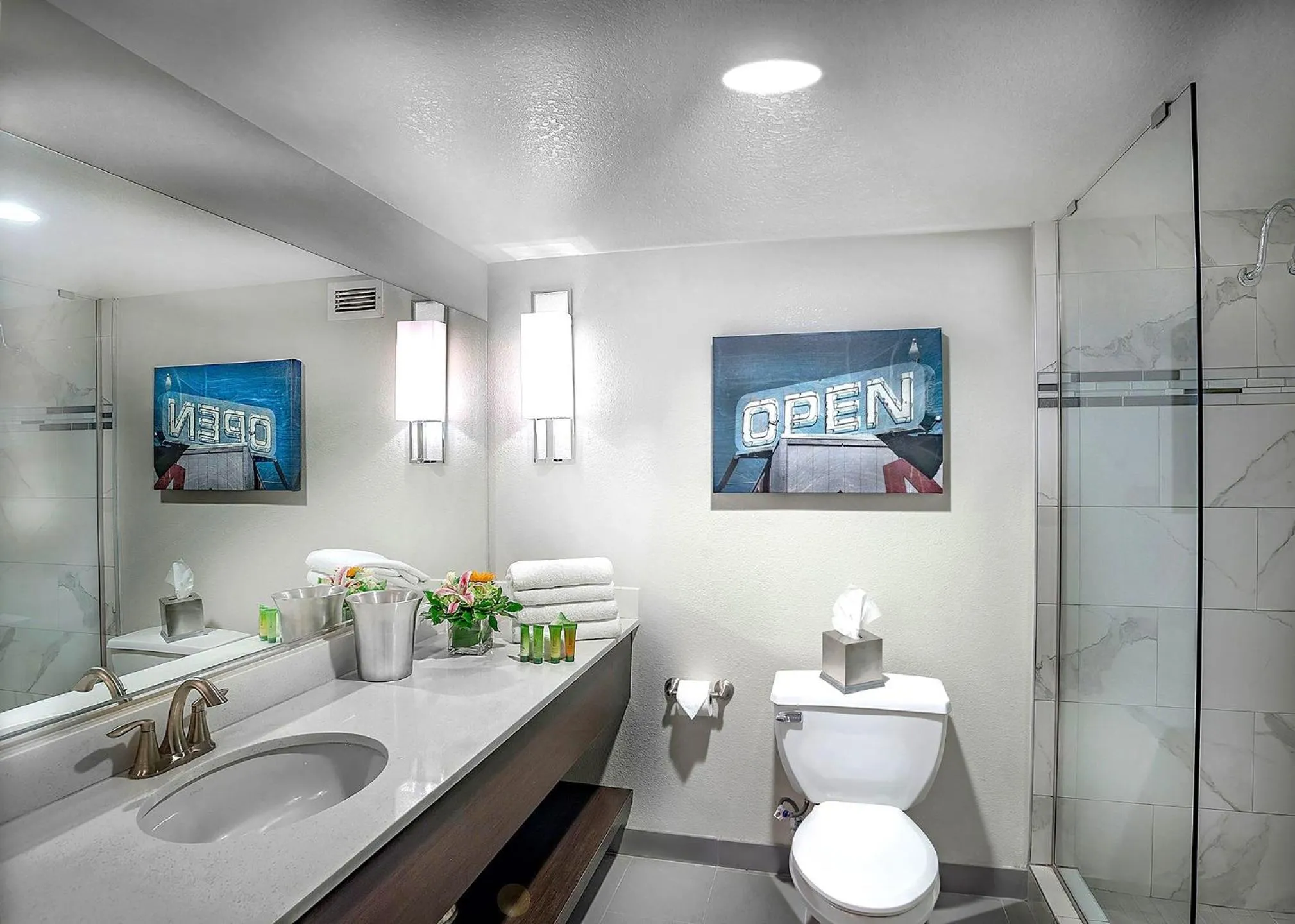 Bathroom in The STRAT Hotel, Casino & Tower