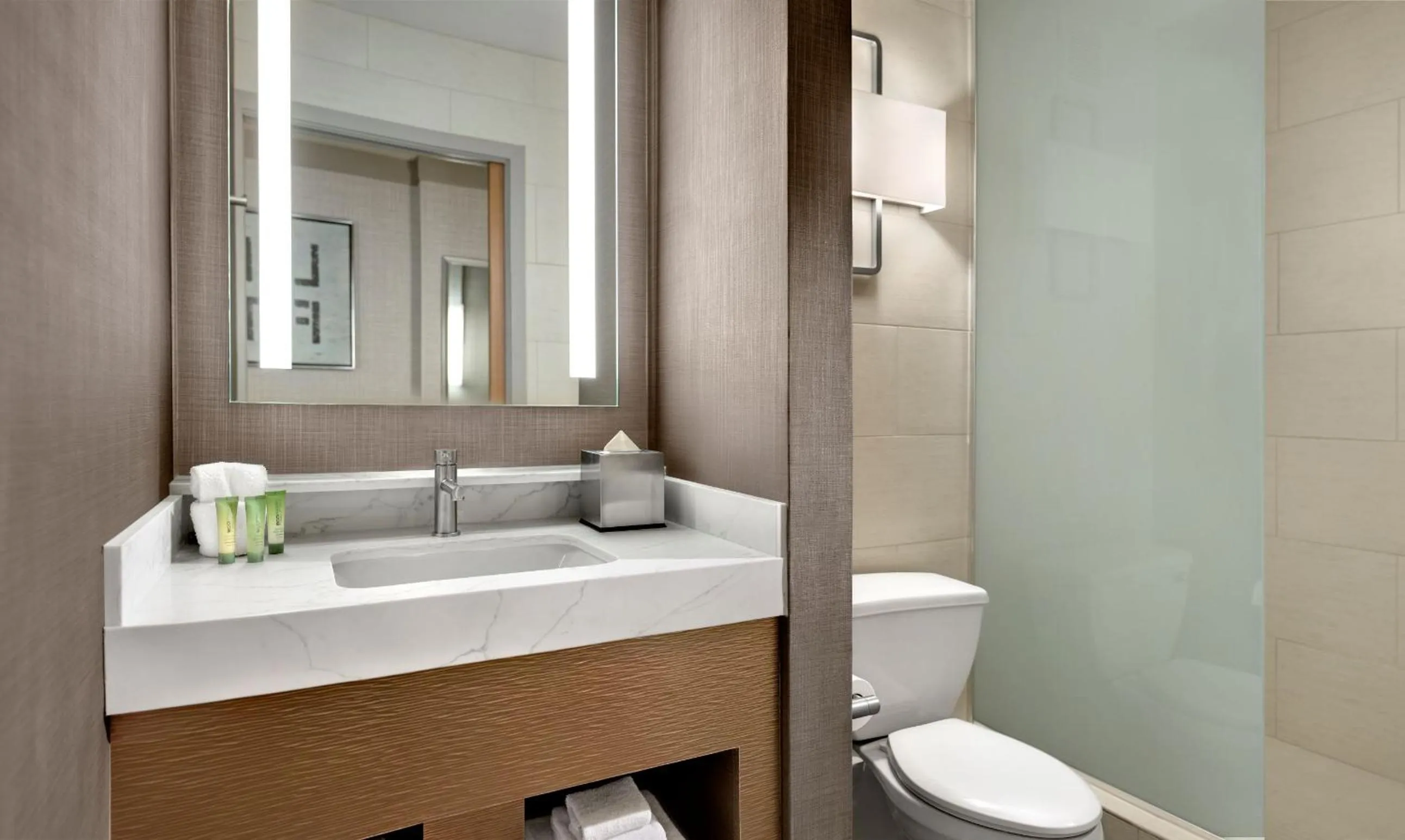 Toilet in The STRAT Hotel, Casino & Tower