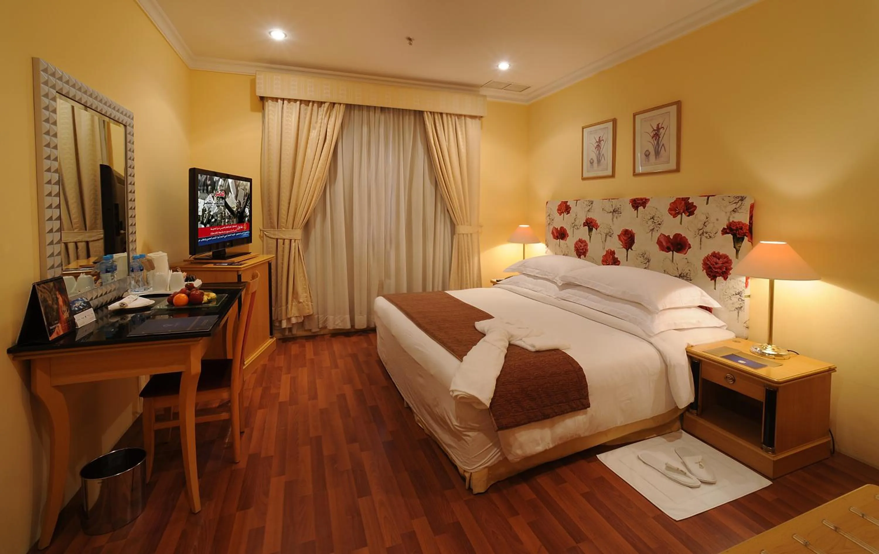 Bed in Le Royal Hotel