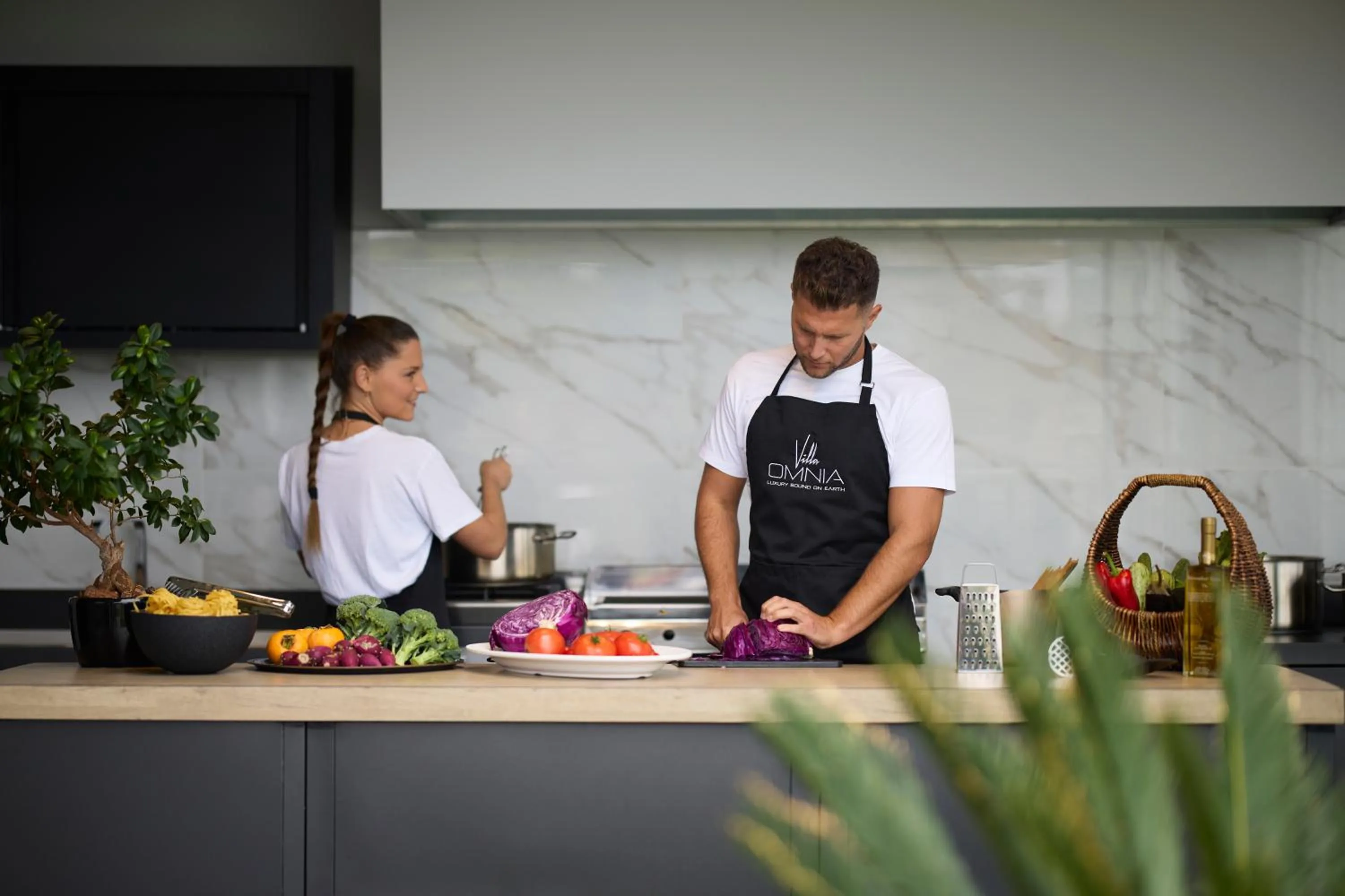 People in Villa OMNIA - Luxury Bound on Earth