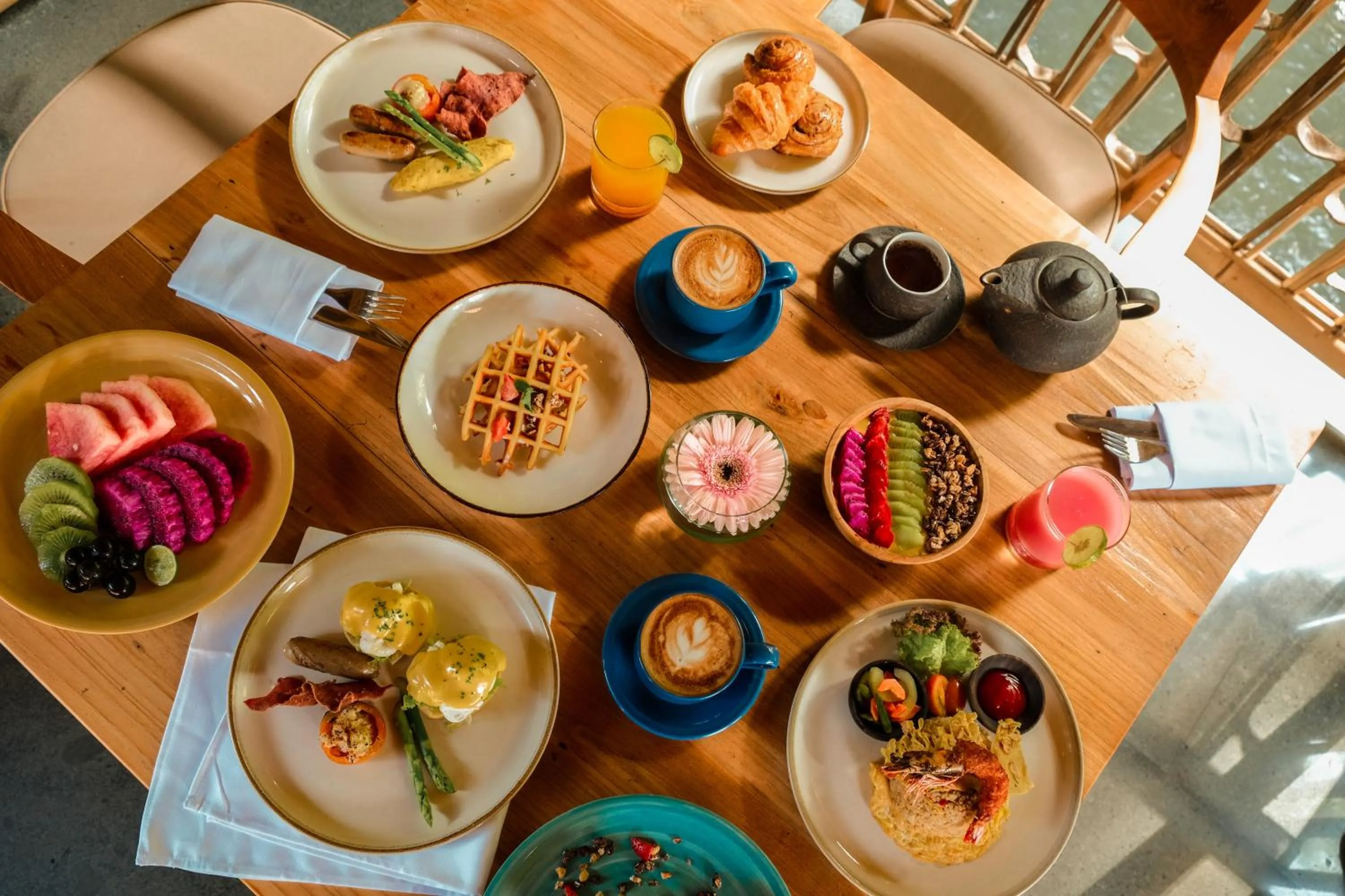 Breakfast in Harsono Boutique Resort Bali