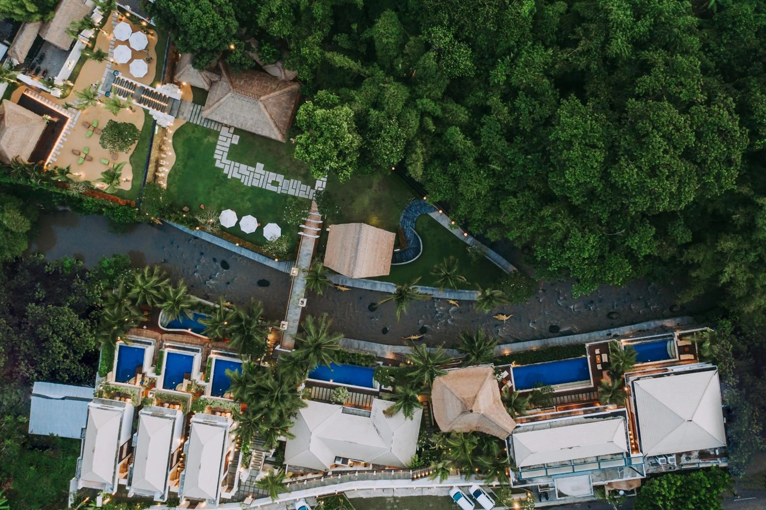 Bird's eye view in Harsono Boutique Resort Bali