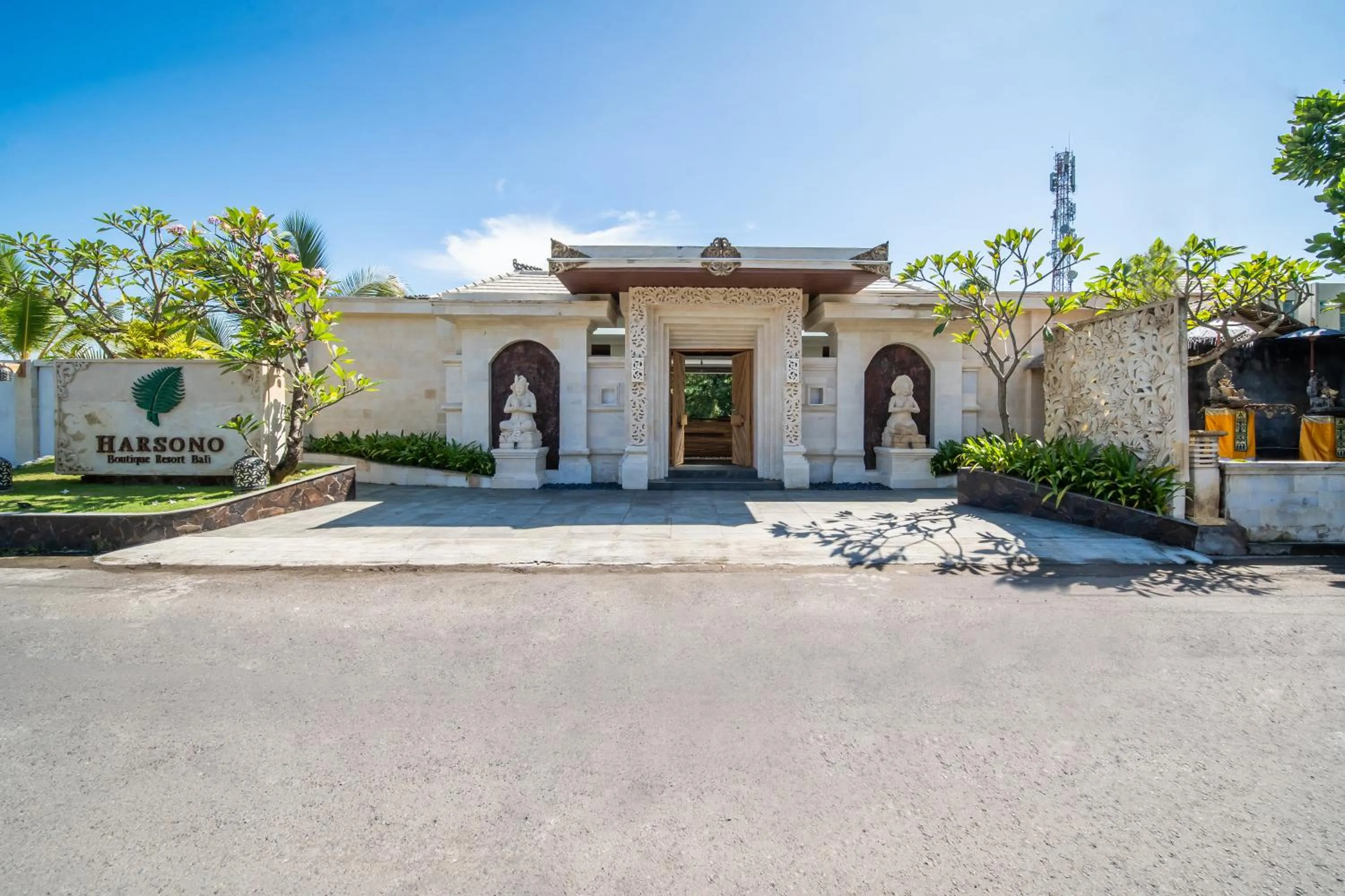 Facade/entrance in Harsono Boutique Resort Bali