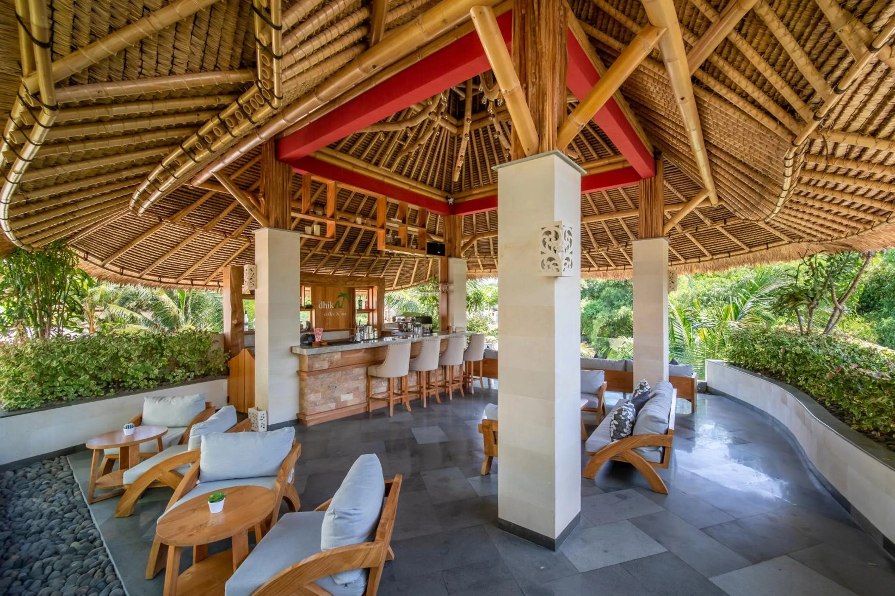 Lounge or bar in Harsono Boutique Resort Bali