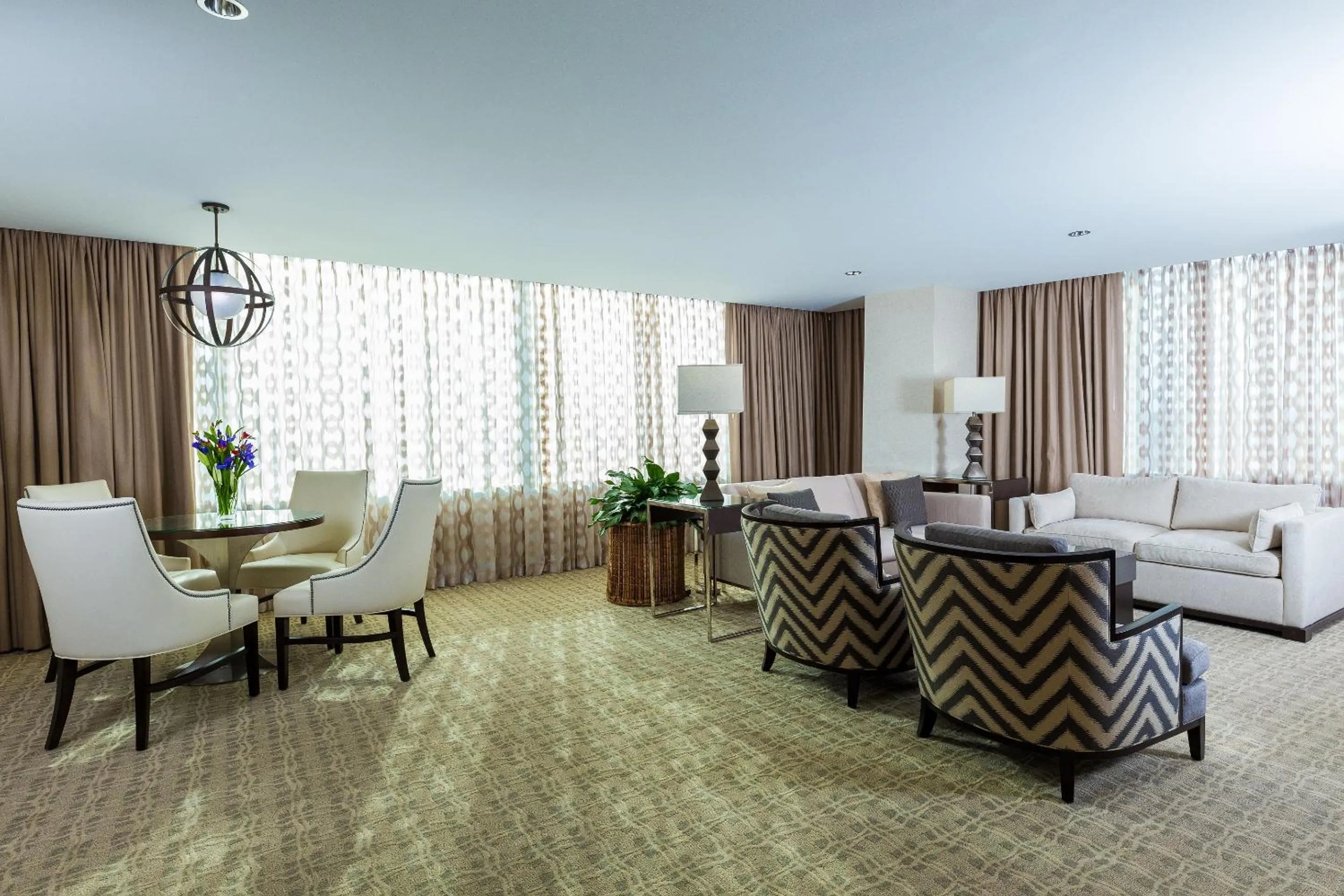 Living room in Mohegan Sun