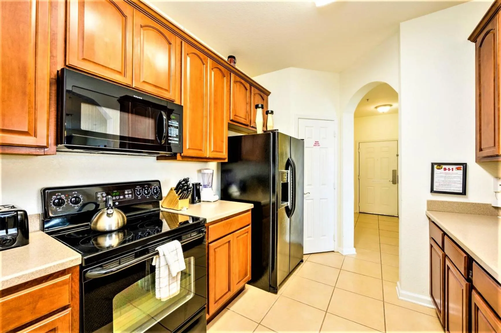 Kitchen or kitchenette in Vista Cay Resort by Millenium at Universal Blvd.