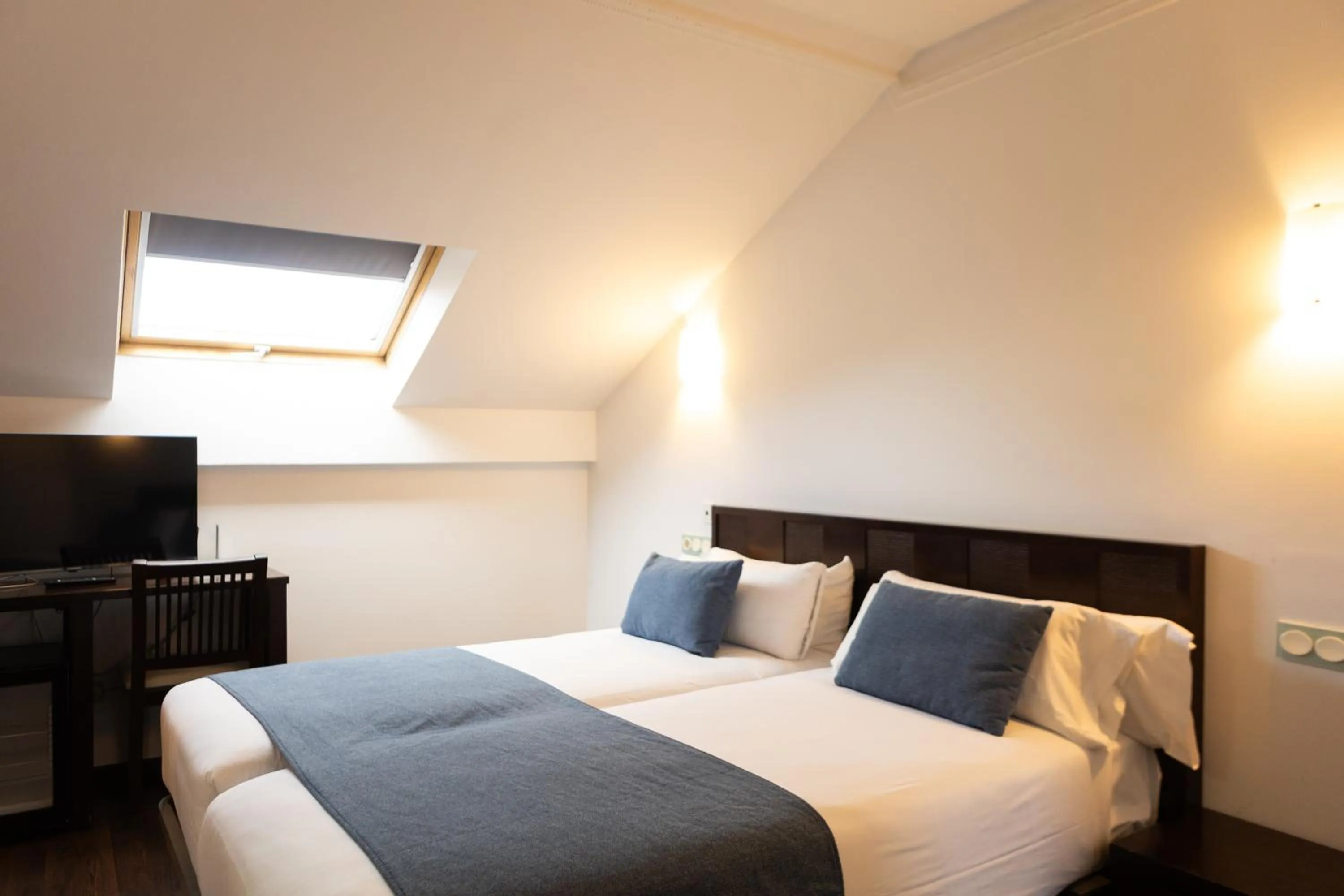 Bed in Hotel Rincón del Conde