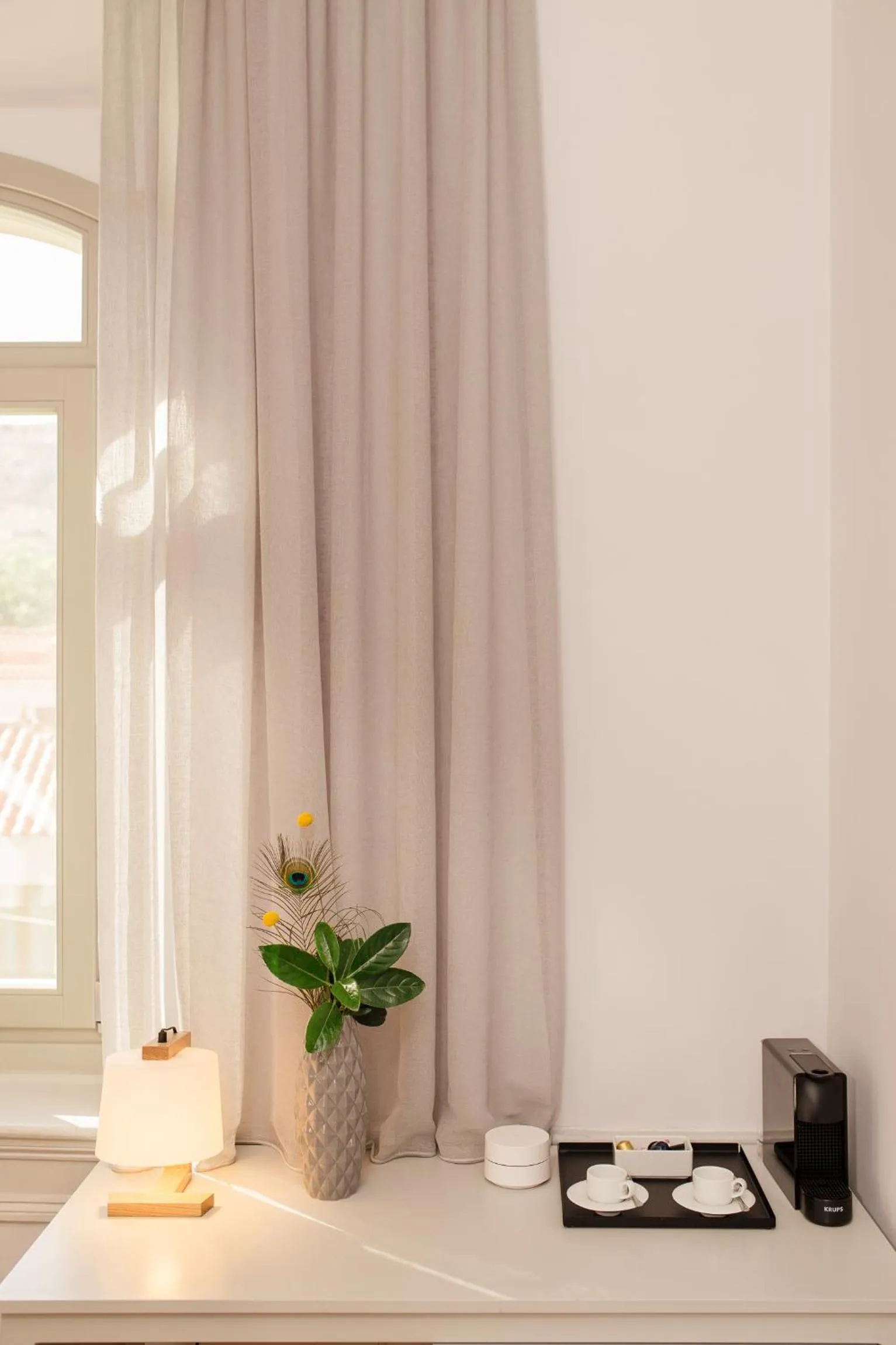 Decorative detail in Eressian Hotel & Hammam Spa