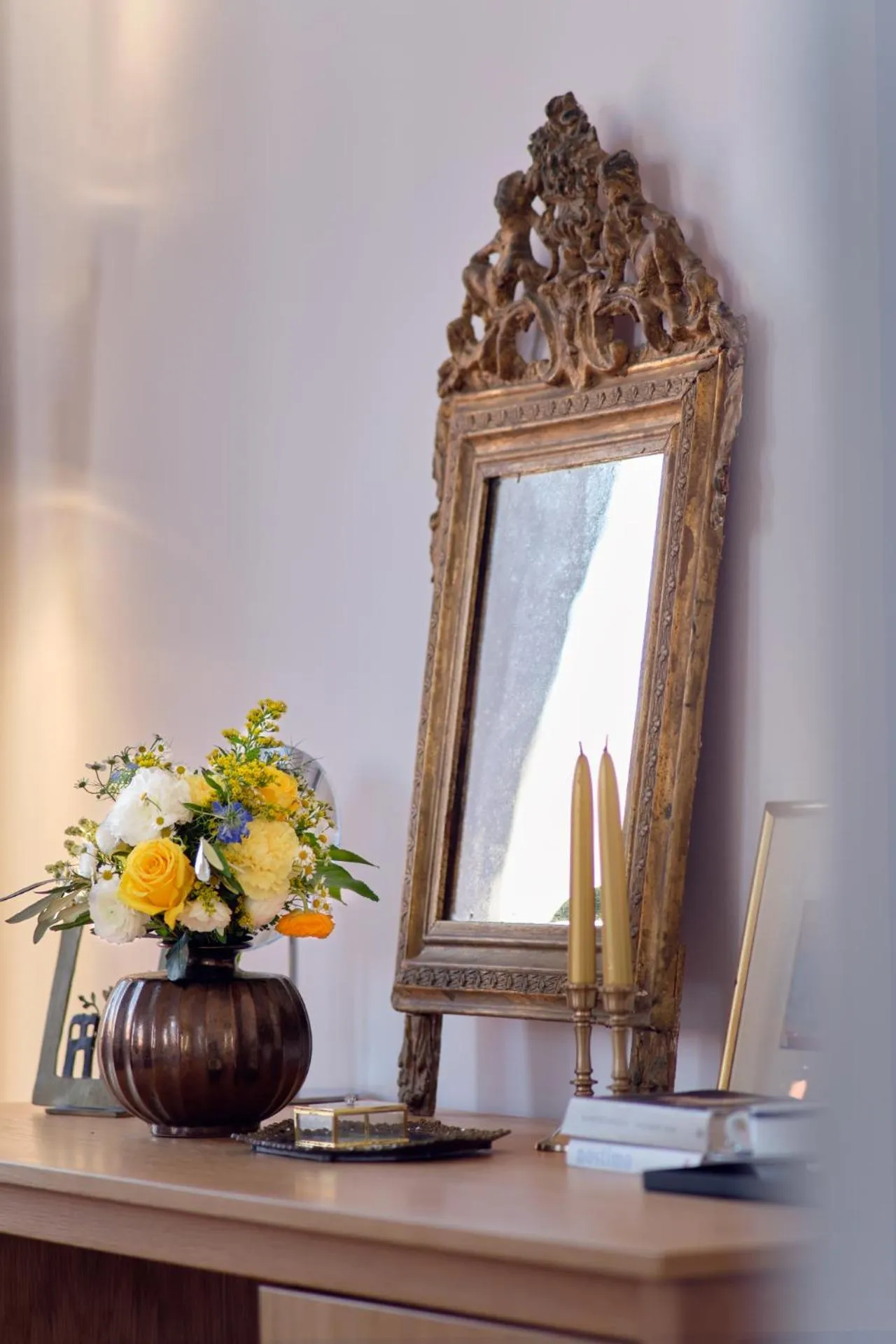 Decorative detail in Eressian Hotel & Hammam Spa