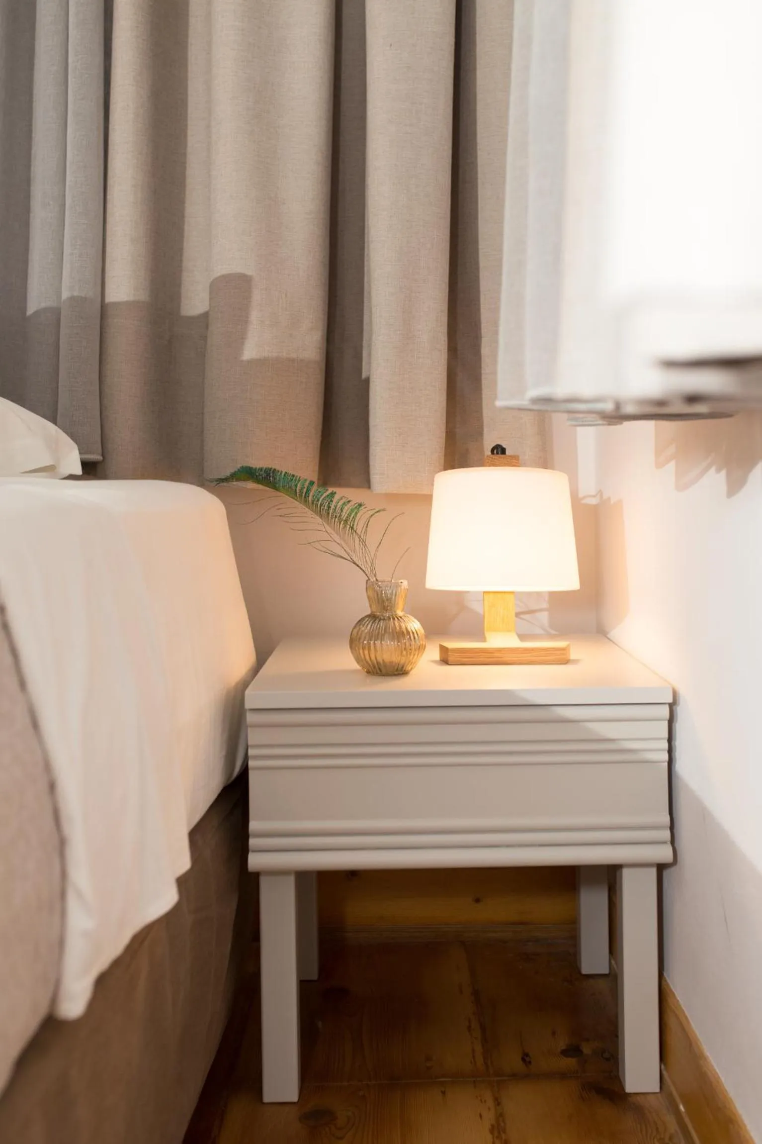 Decorative detail, Bed in Eressian Hotel & Hammam Spa