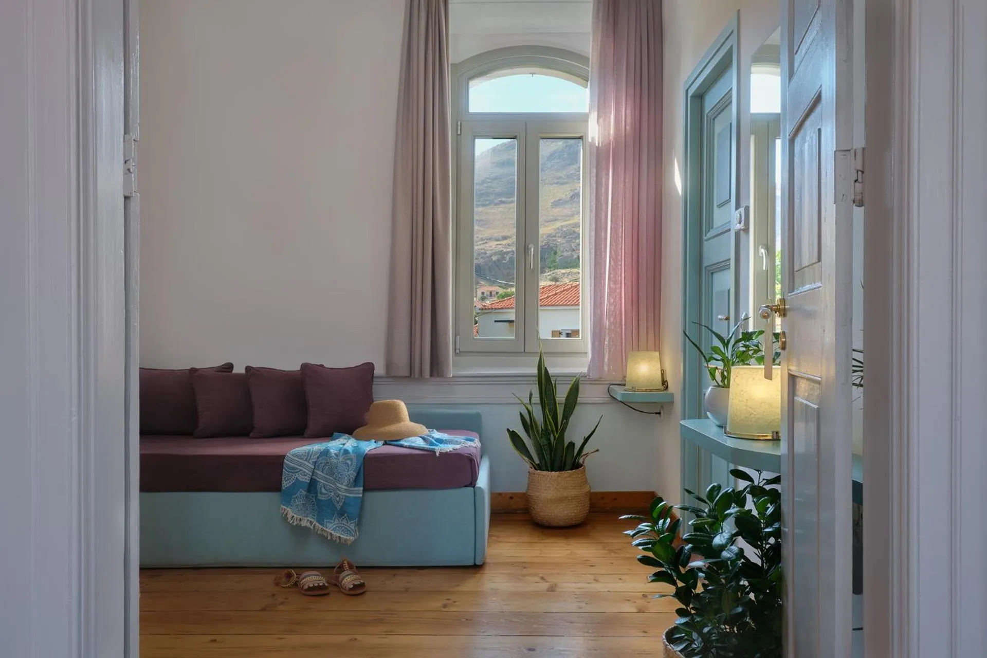 Living room in Eressian Hotel & Hammam Spa