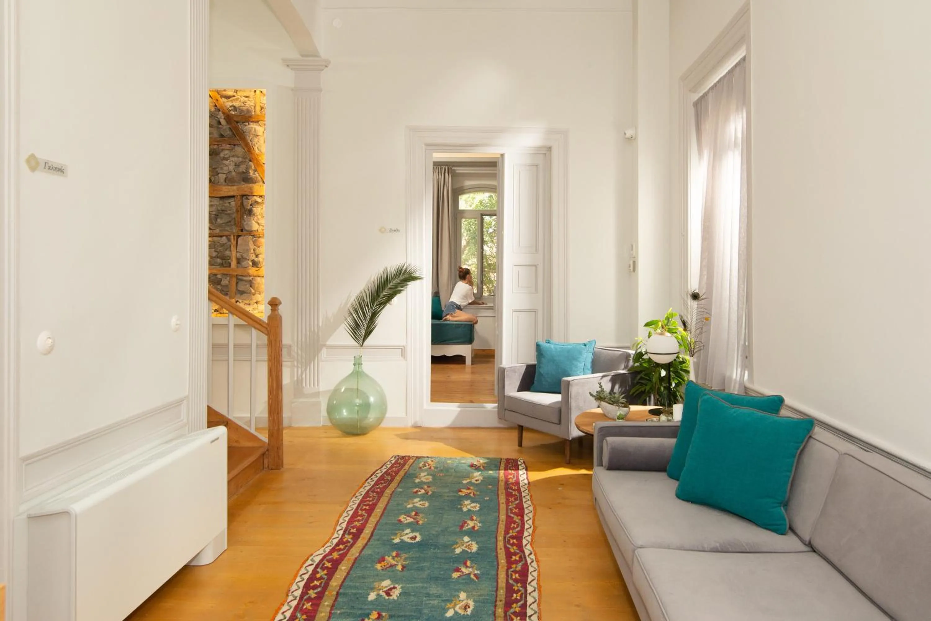 Living room in Eressian Hotel & Hammam Spa