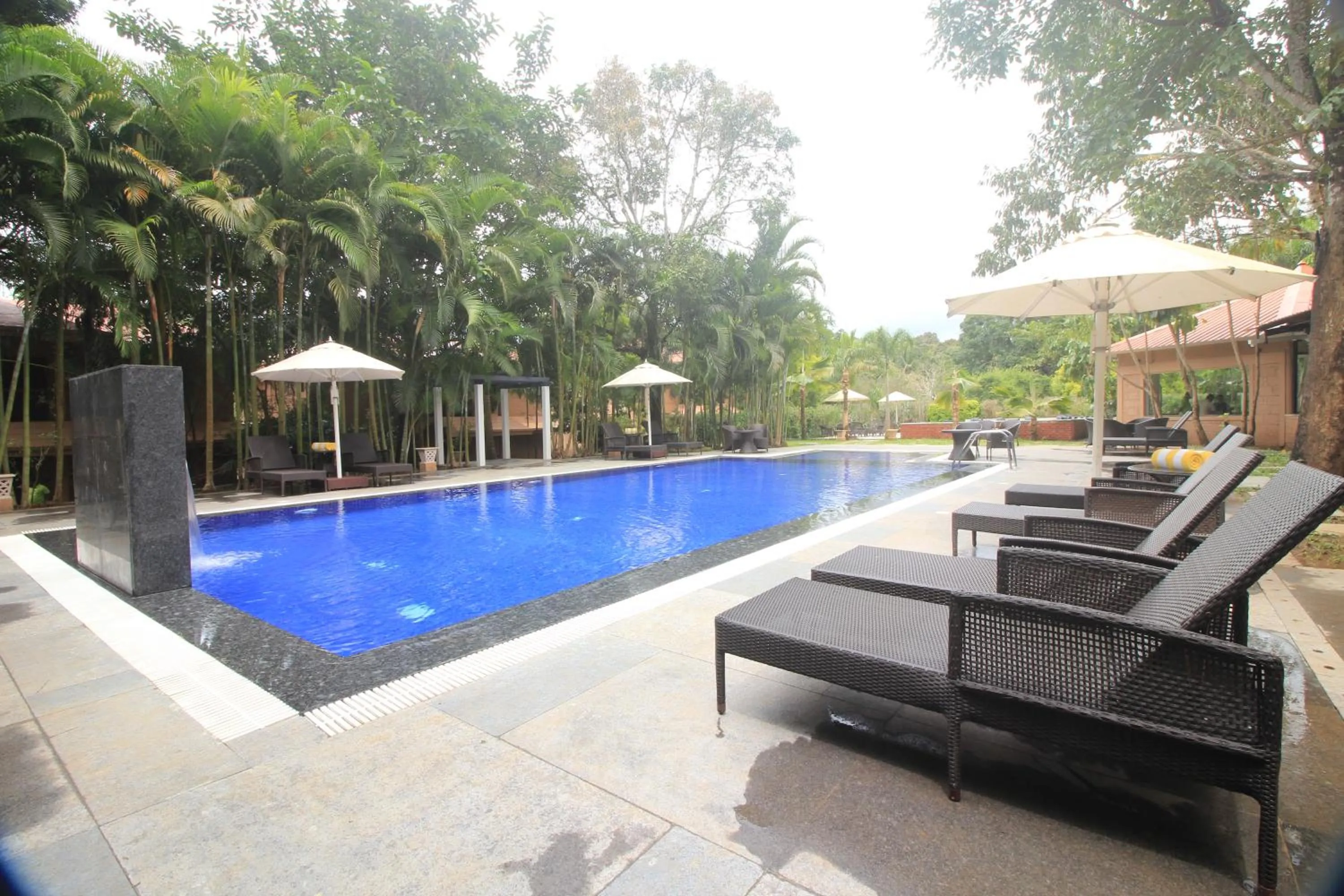 Swimming pool in Regenta Jungle Resort Kabini Springs