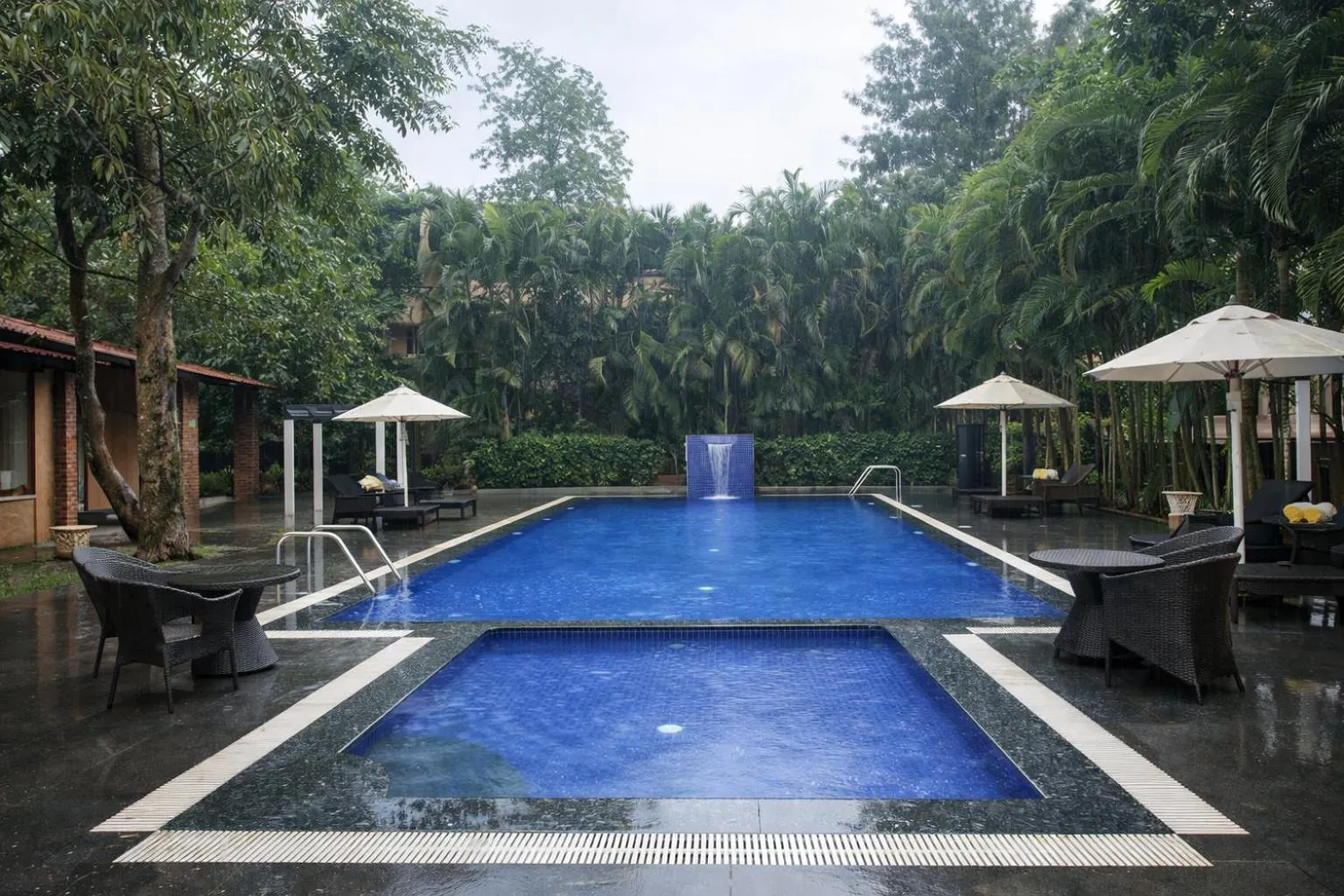 Swimming pool in Regenta Jungle Resort Kabini Springs