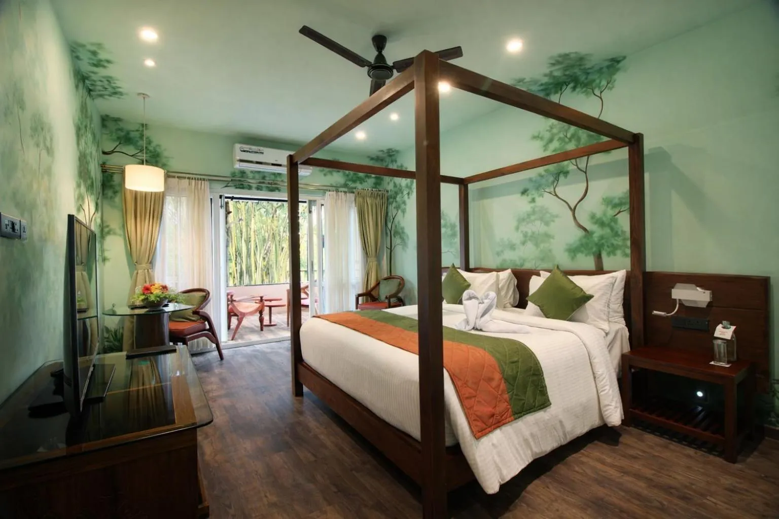 Bedroom, Bed in Regenta Jungle Resort Kabini Springs