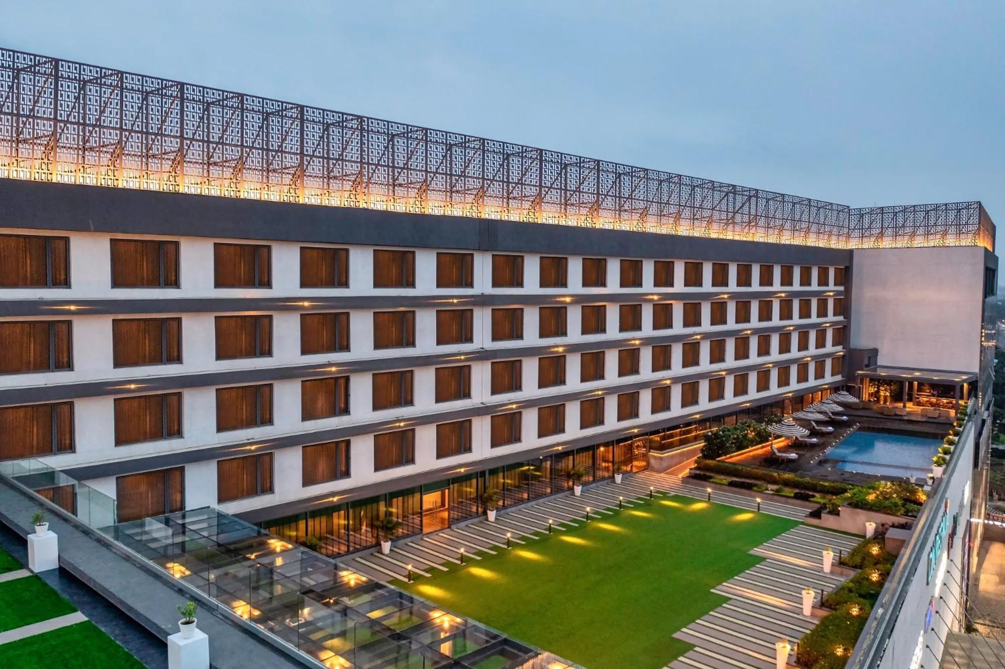 Inner courtyard view in Vivanta Bhubaneswar DN Square