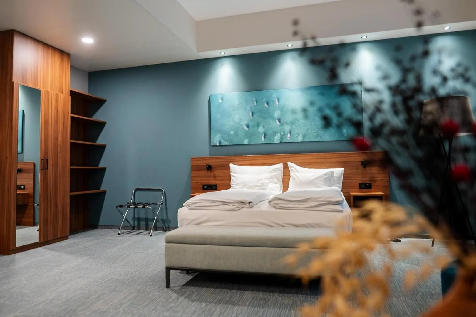 Bedroom, Bed in Hotel Das Zeit