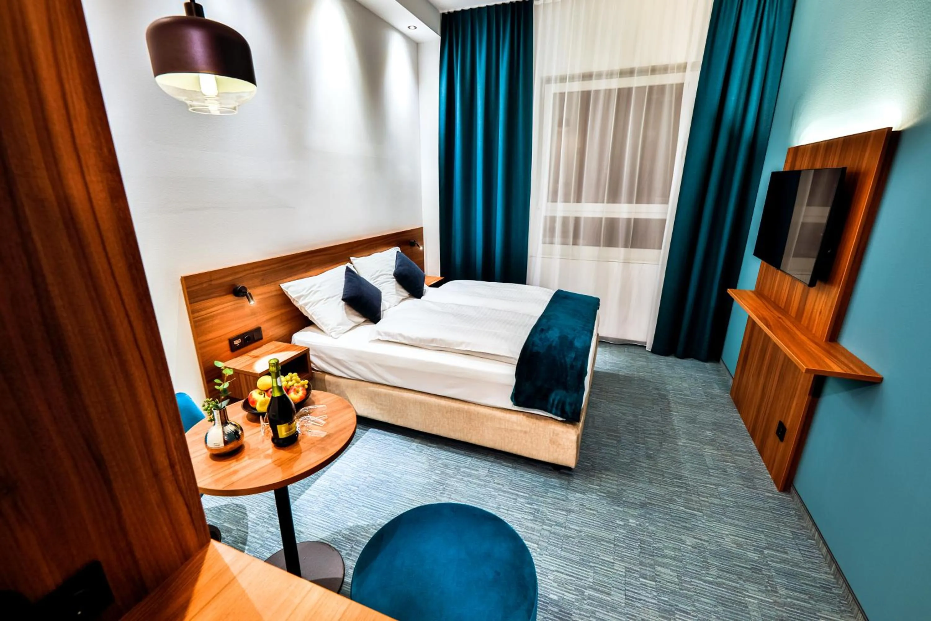 Bed in Hotel Das Zeit