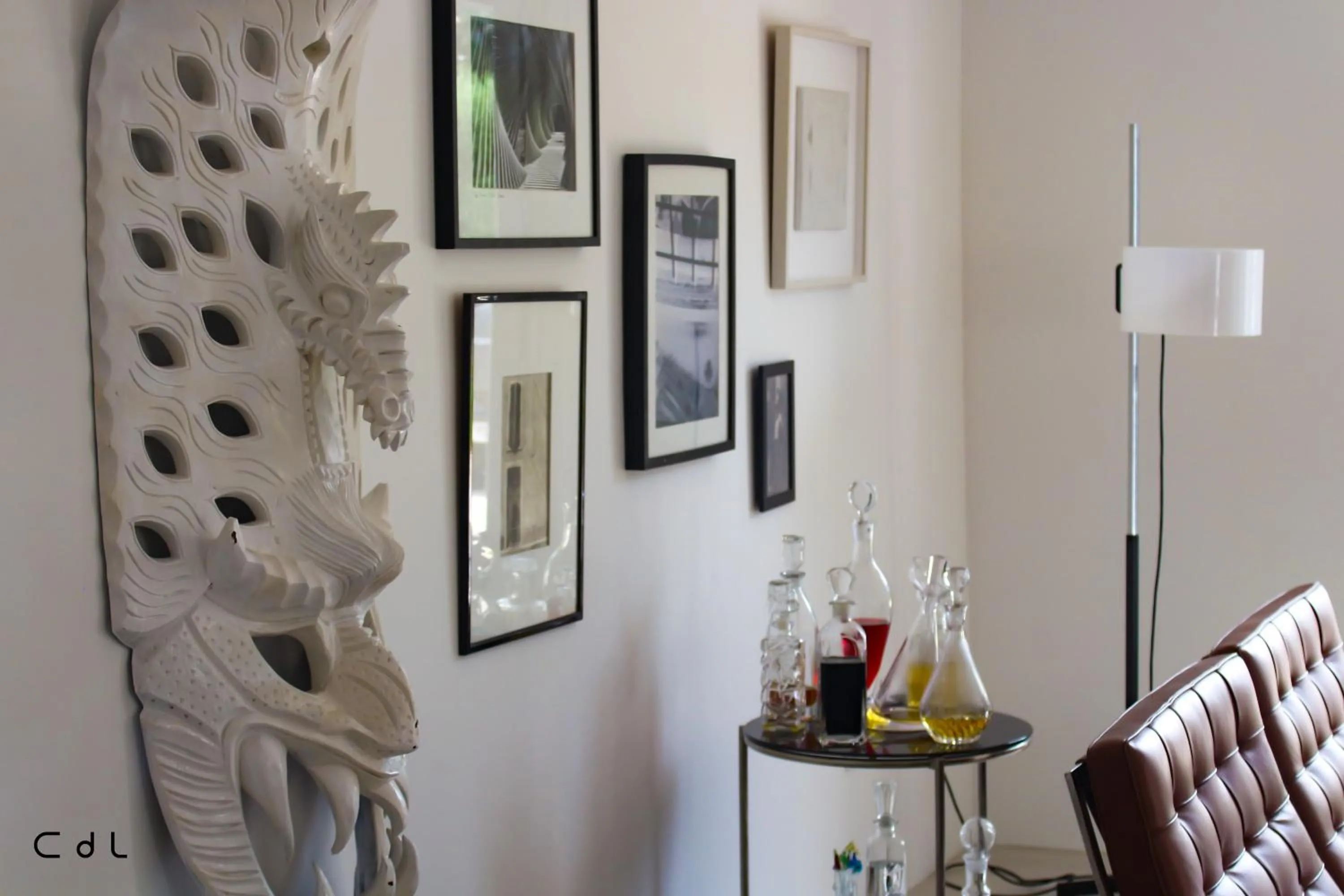 Living room in Croissant de Lune