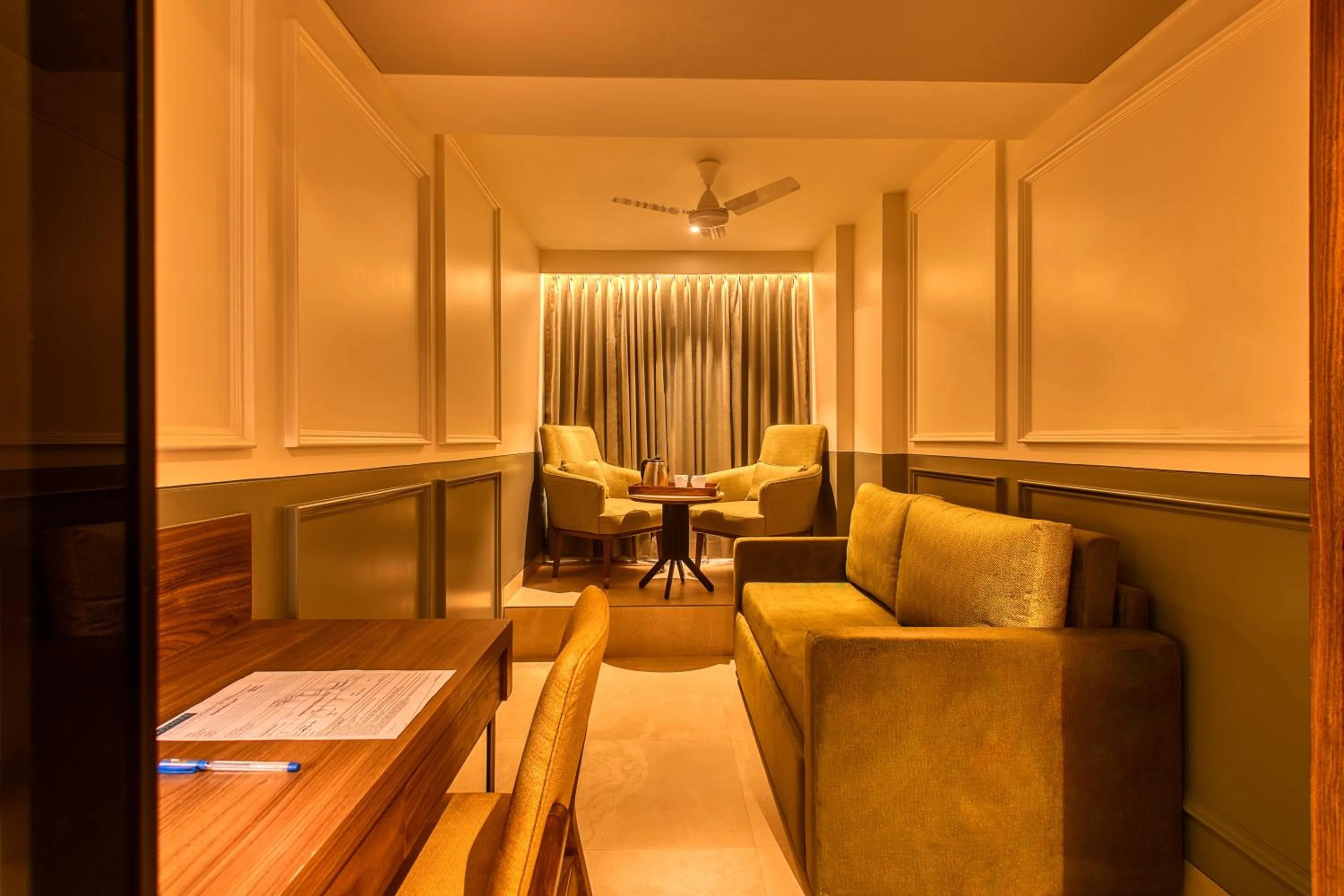 Living room in Sapphire Boutique Hotel