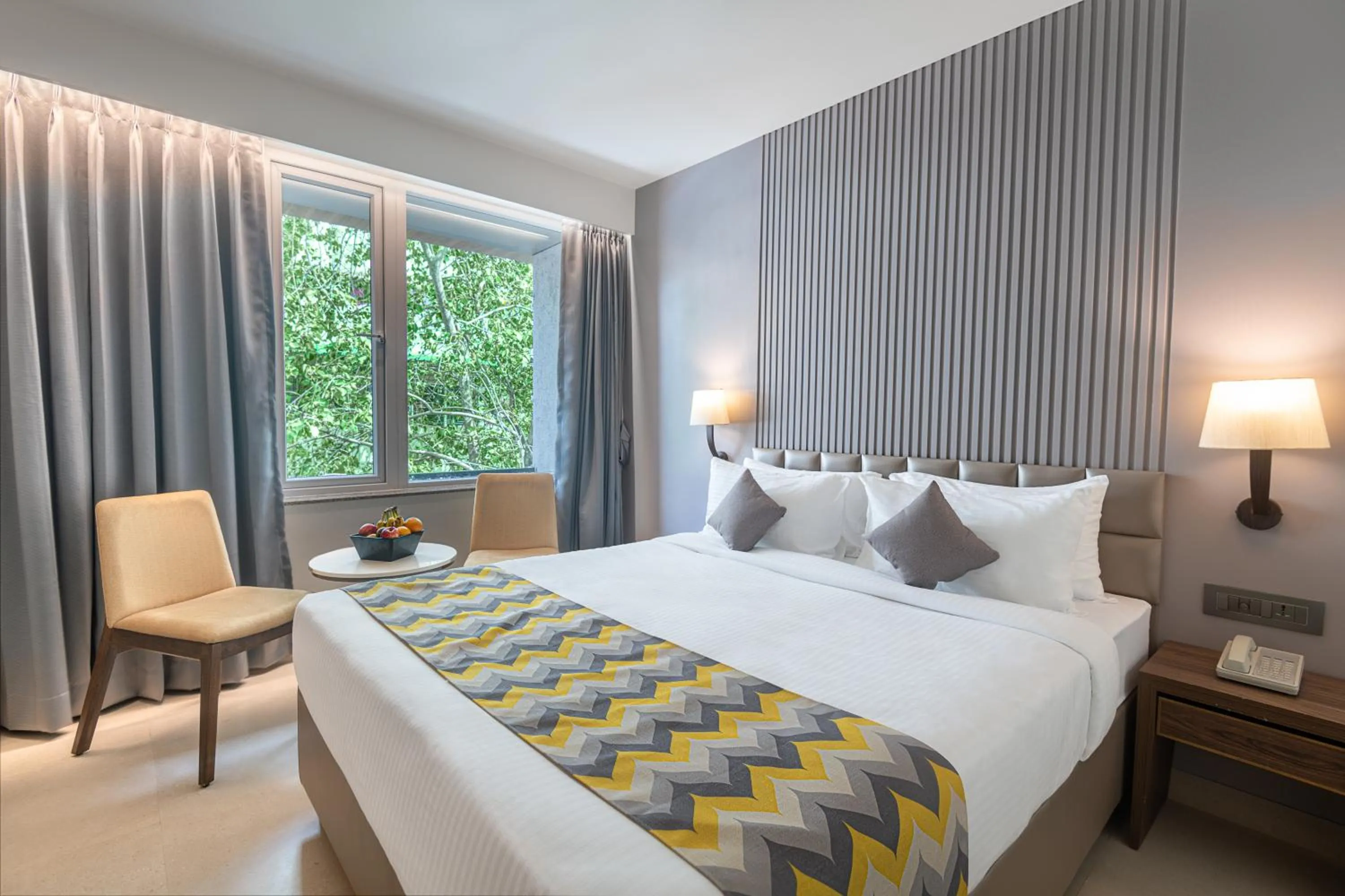 Bed in Sapphire Boutique Hotel