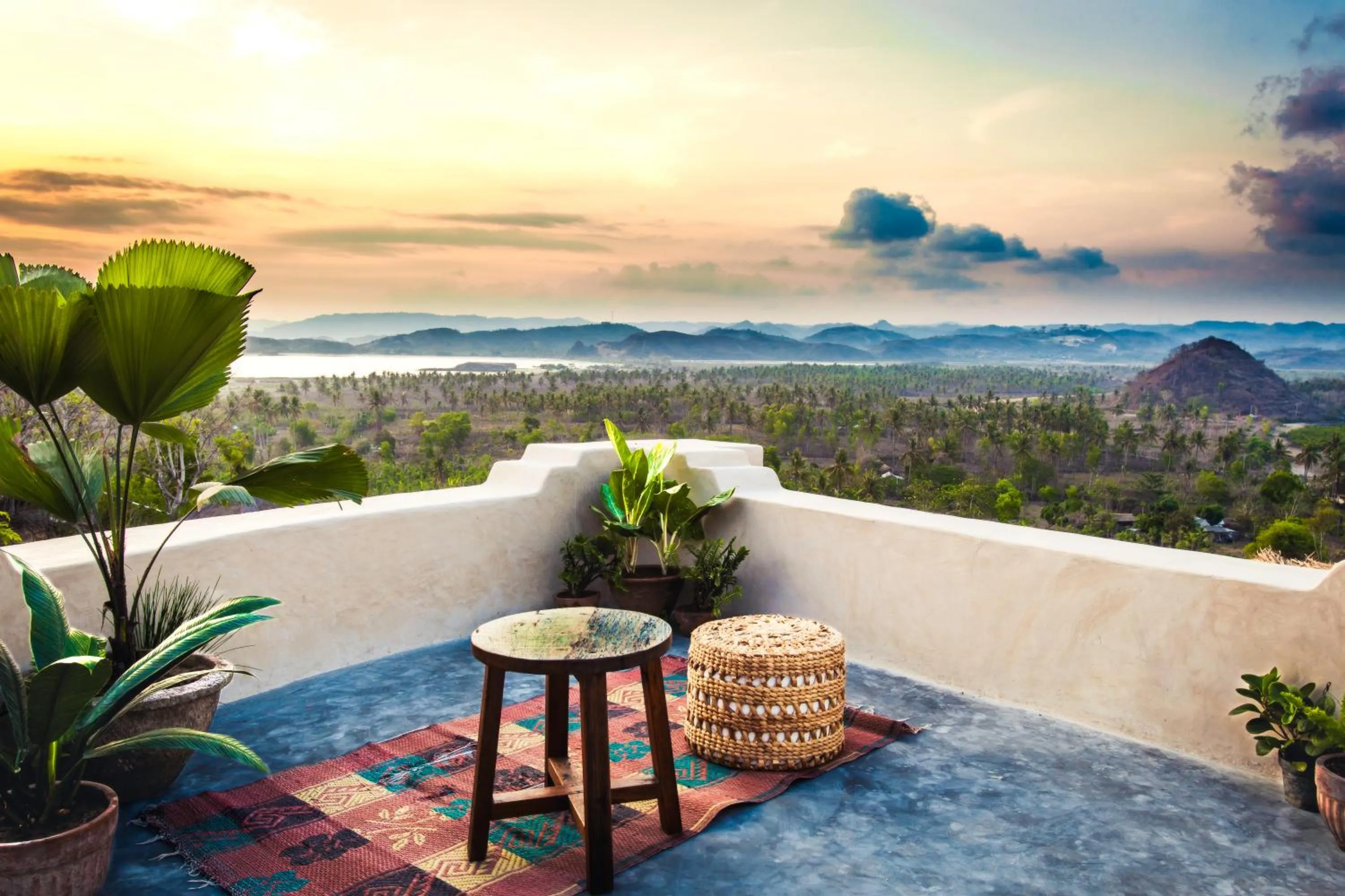 Balcony/Terrace in Dome Lombok