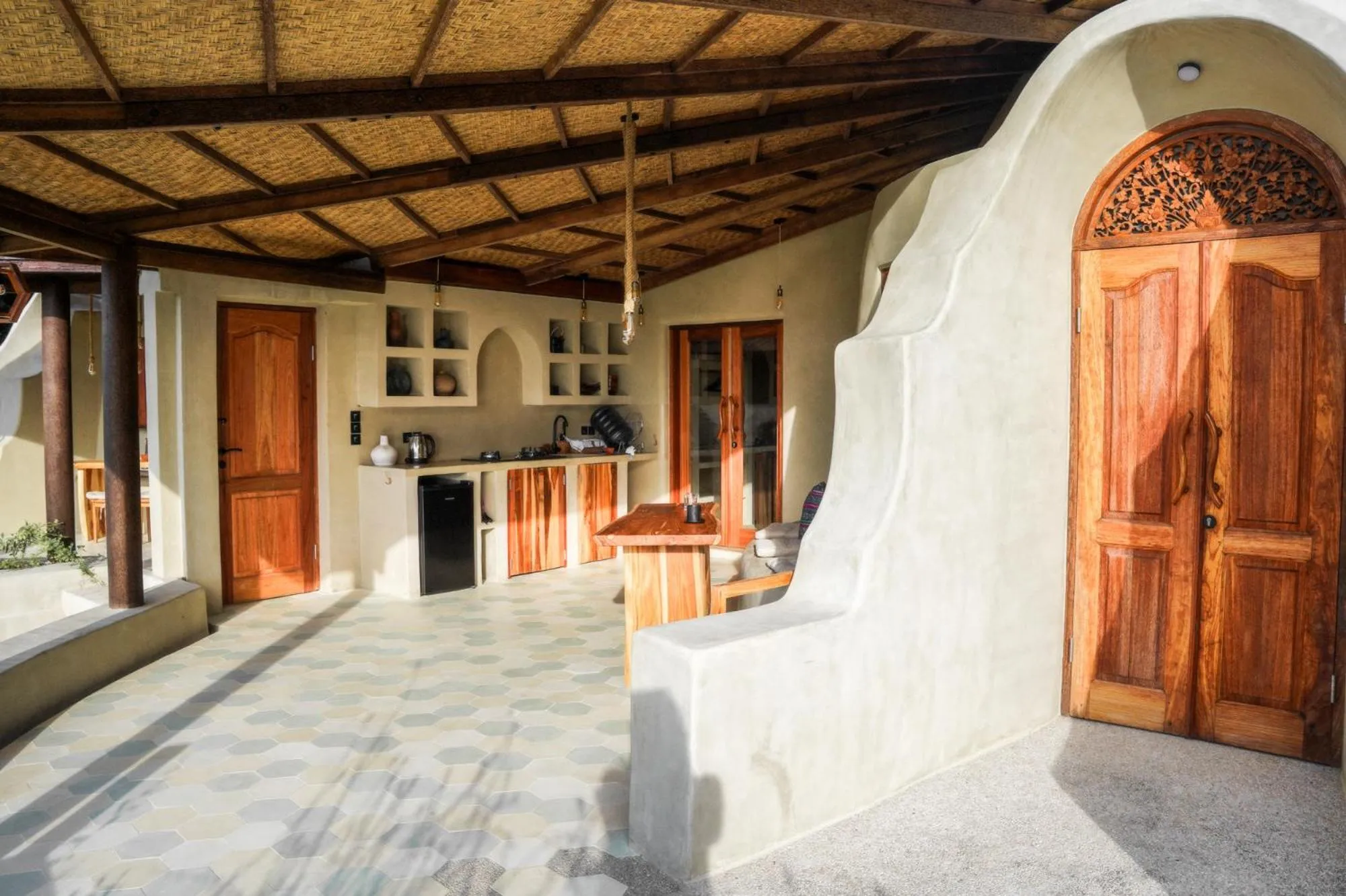 Facade/entrance in Dome Lombok