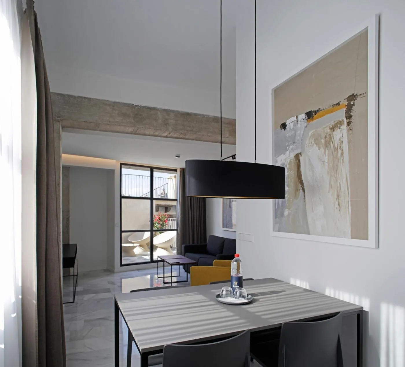 Dining area in Fetén