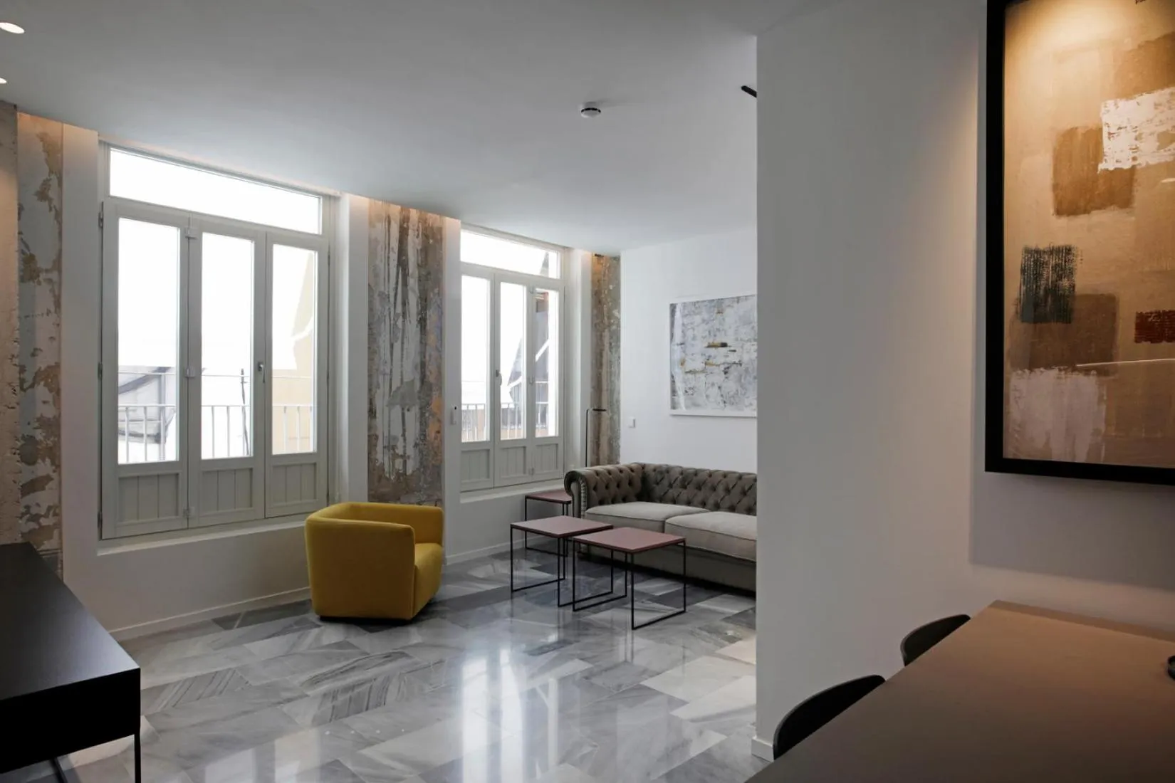 Living room in Fetén