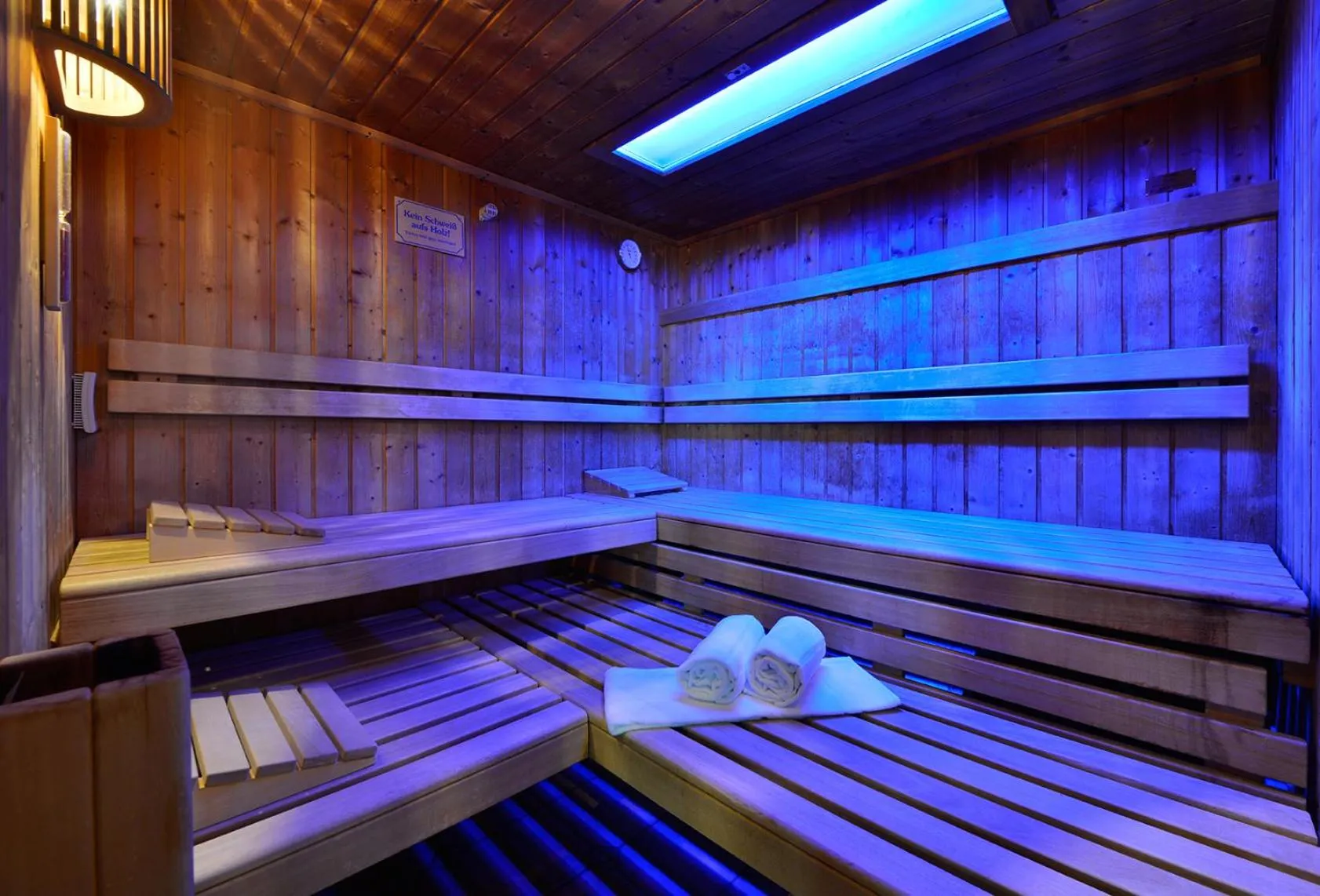 Sauna in Hotel Der Lindenhof