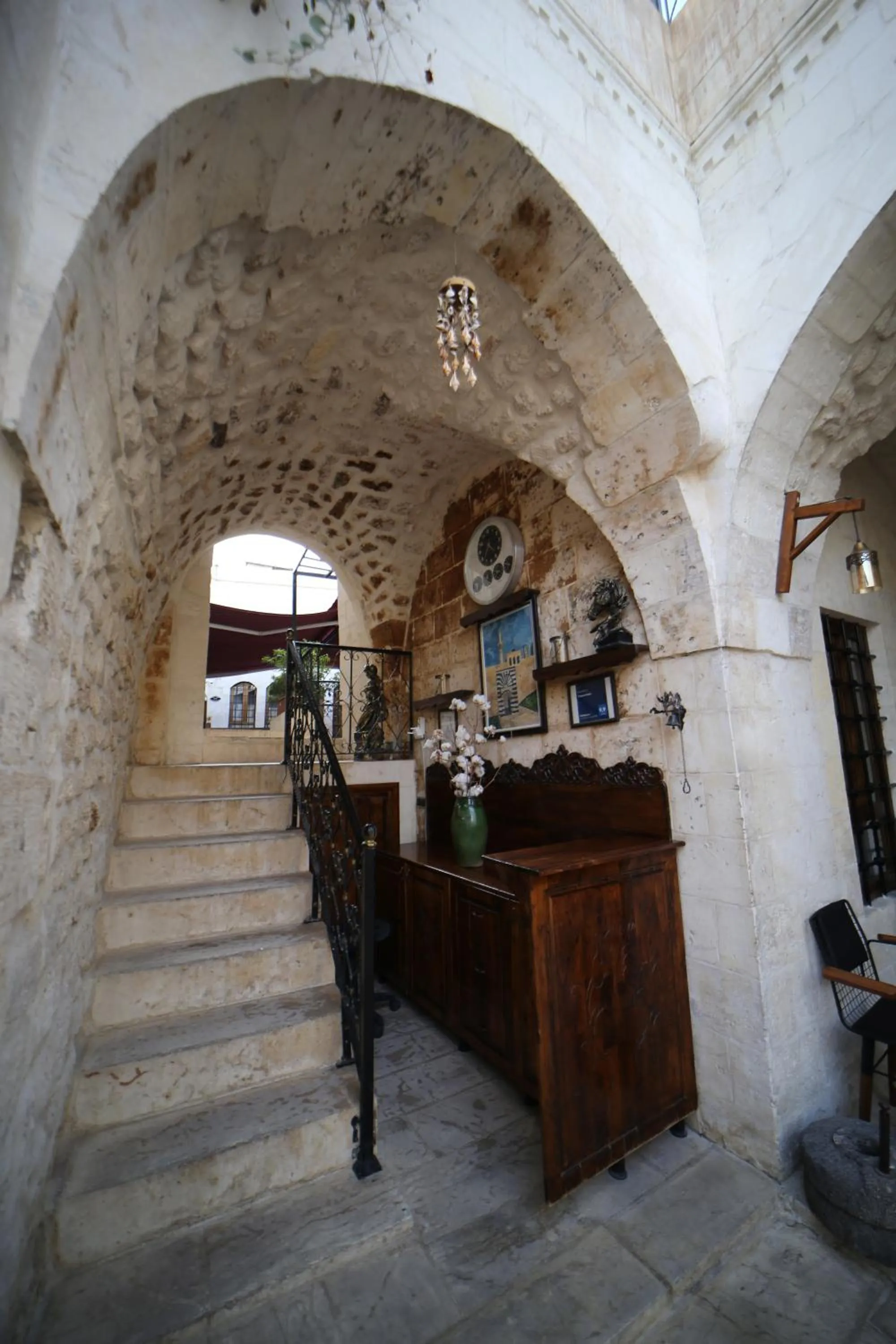 Inner courtyard view in Tessera Hotel