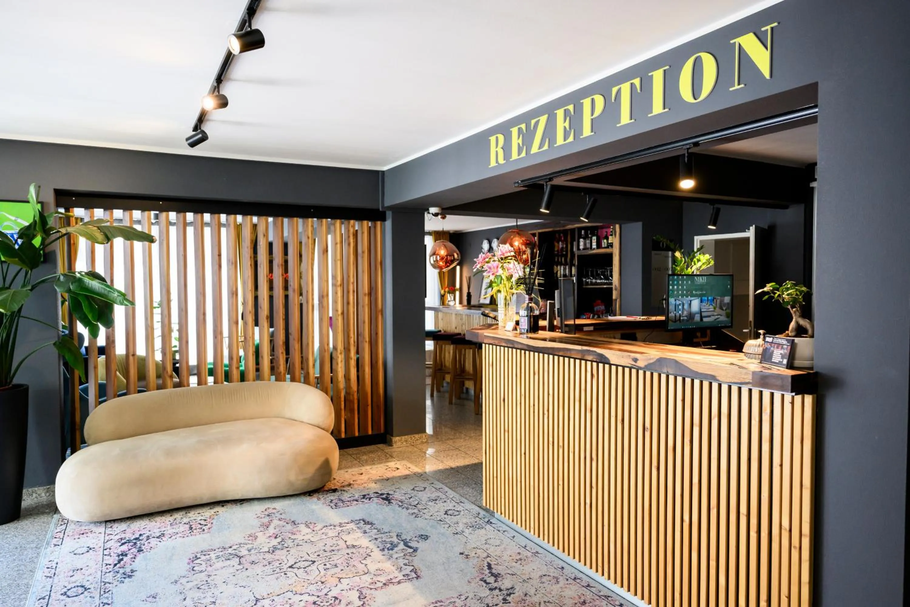 Lobby or reception in Nikii City Hotel