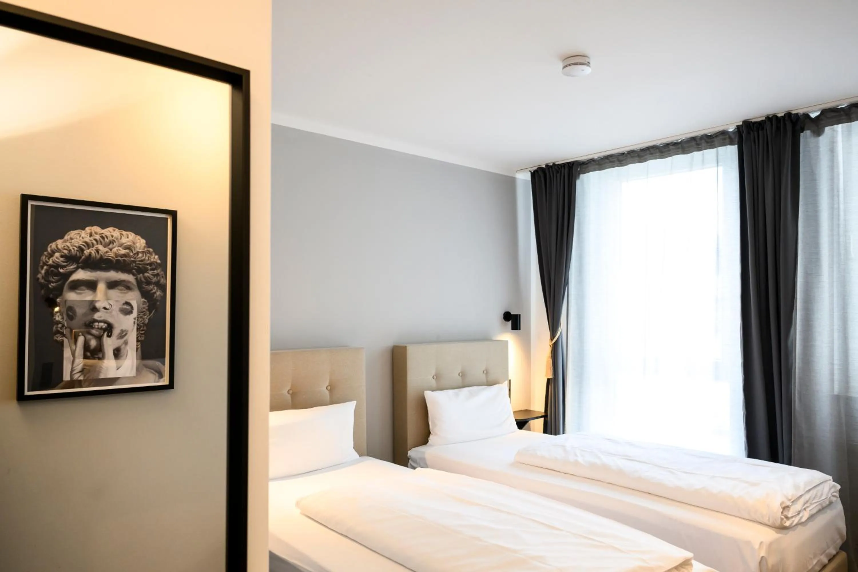 Photo of the whole room, Bed in Nikii City Hotel