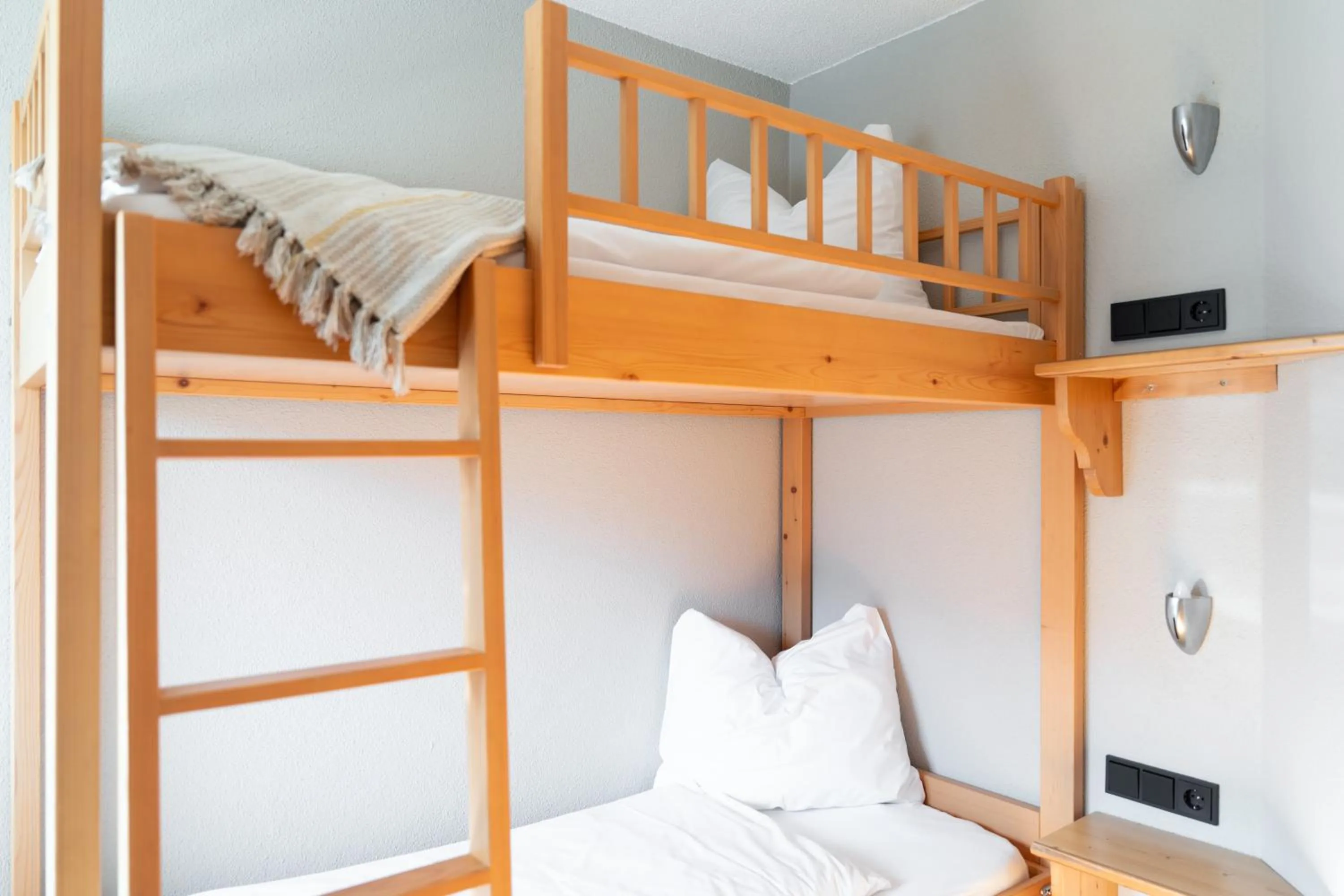 Bedroom, Bed in Boutique Hotel Bellevue Lermoos