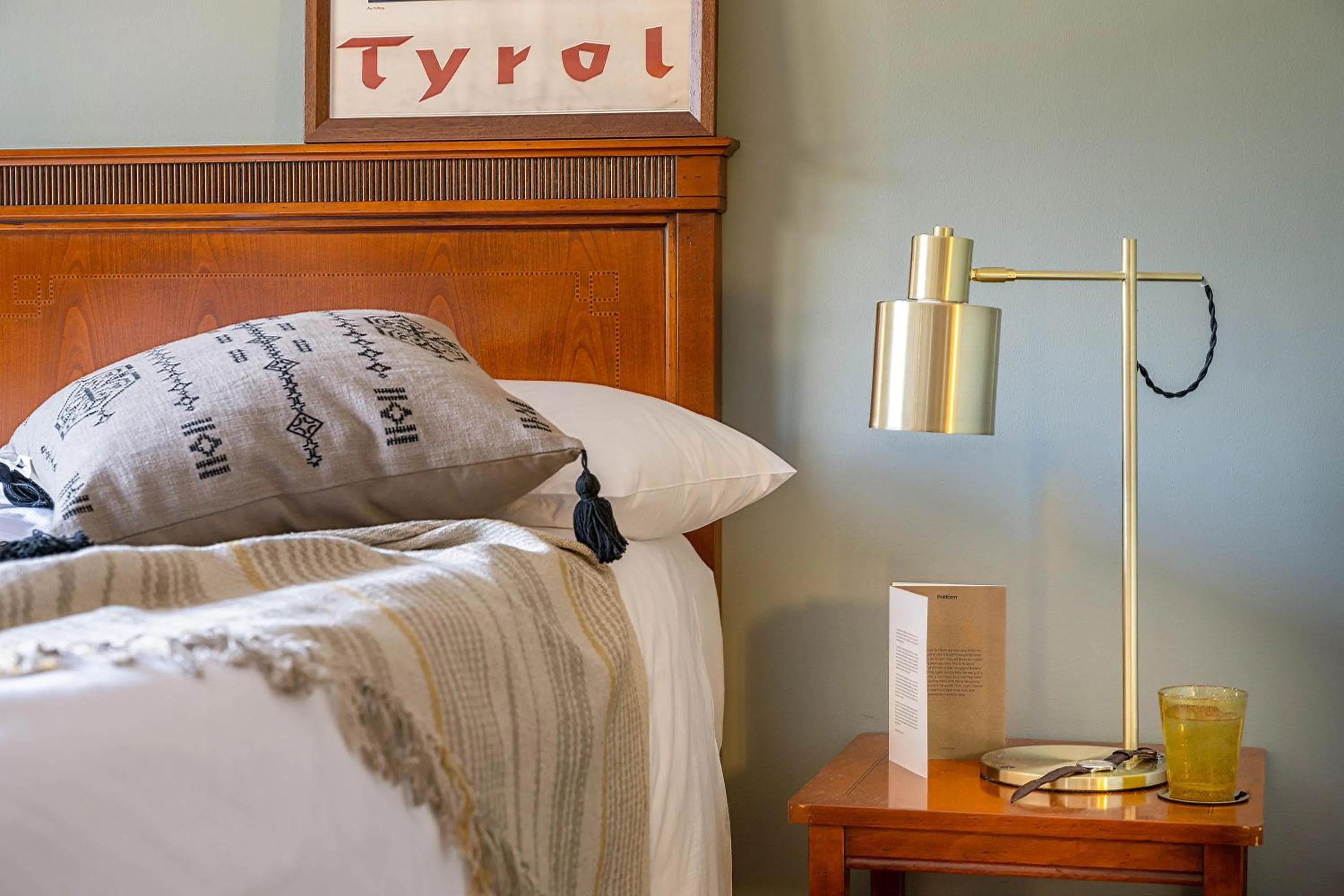 Bed in Boutique Hotel Bellevue Lermoos