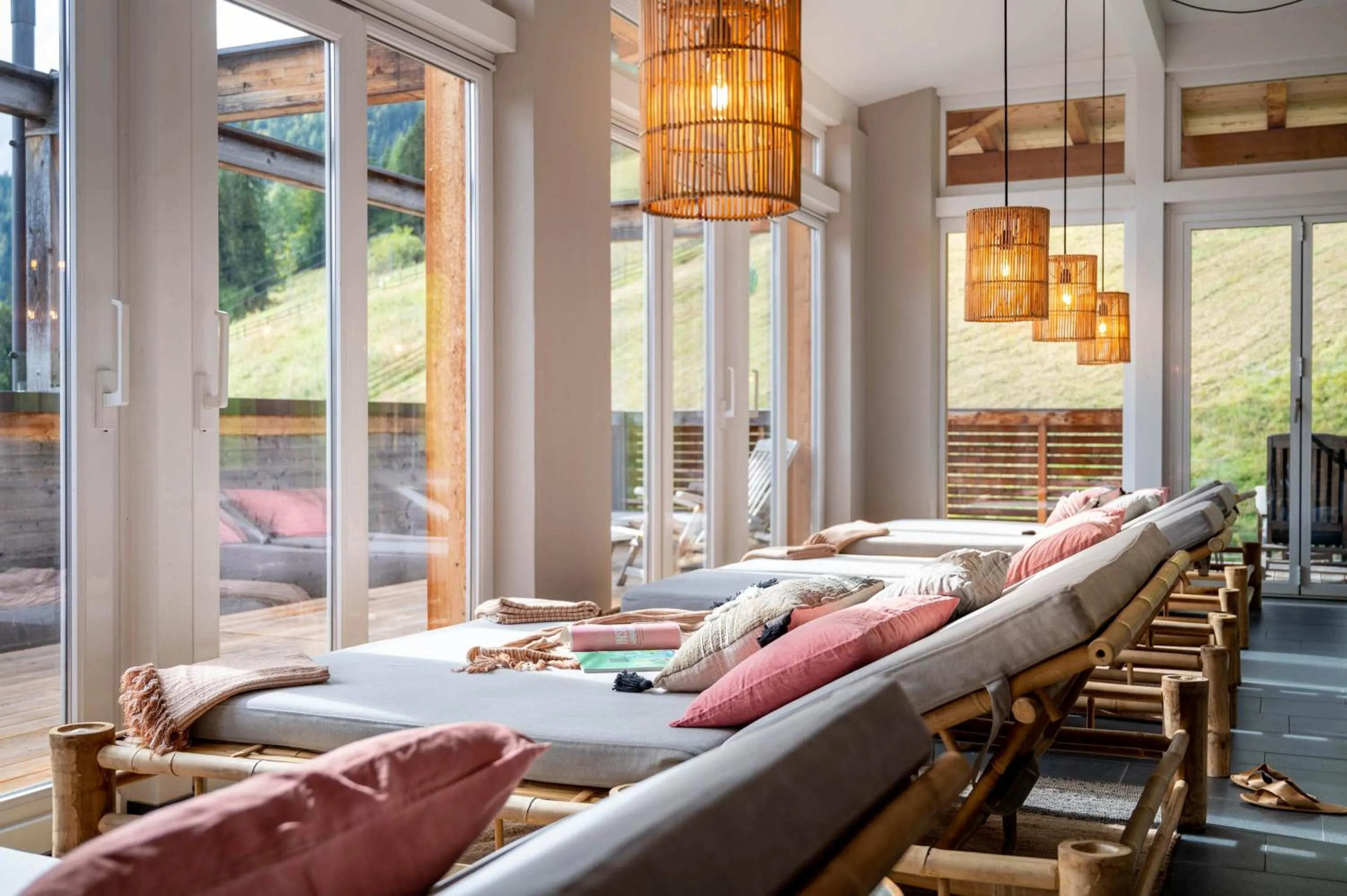 Spa and wellness centre/facilities in Boutique Hotel Bellevue Lermoos