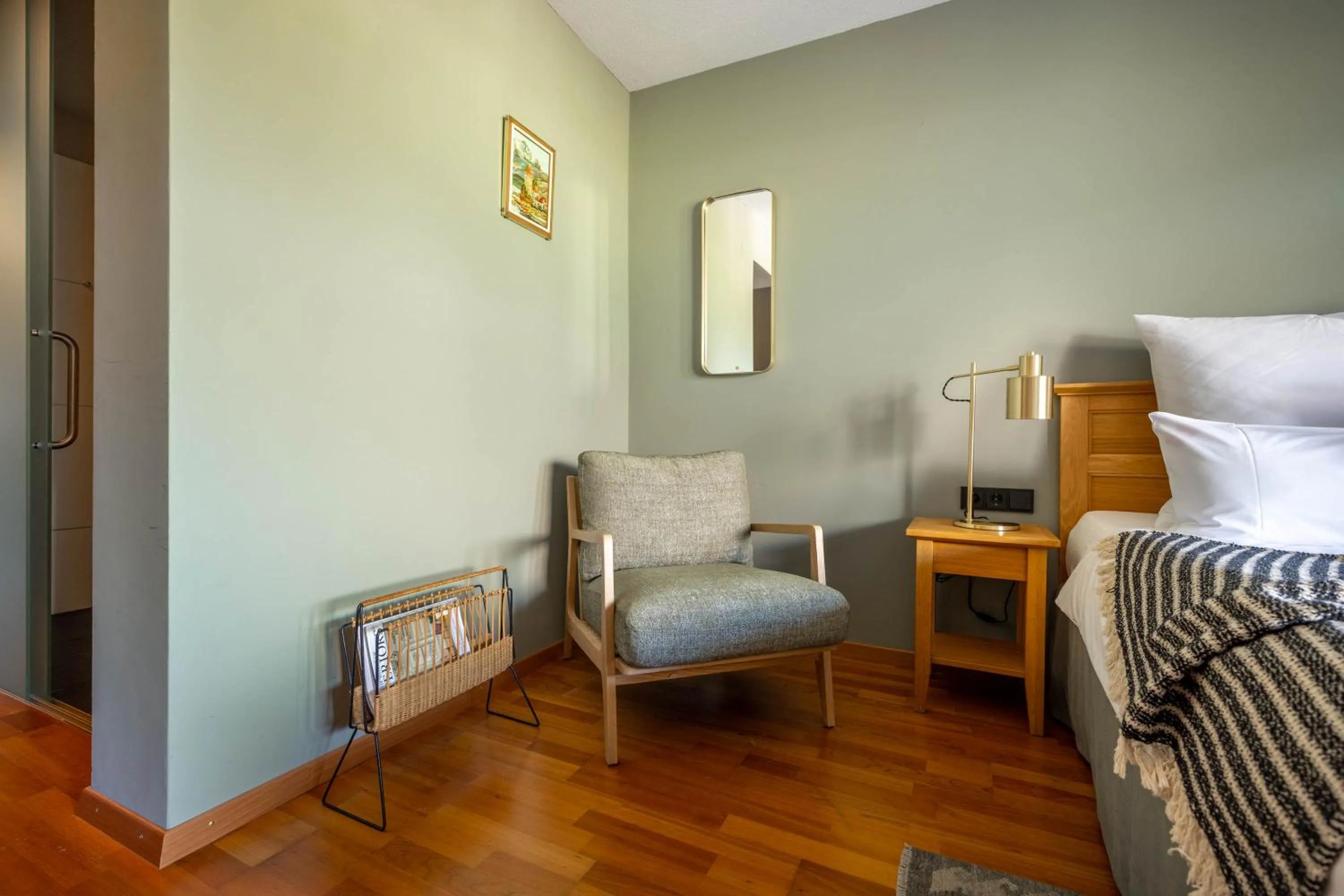 Bedroom, Bed in Boutique Hotel Bellevue Lermoos